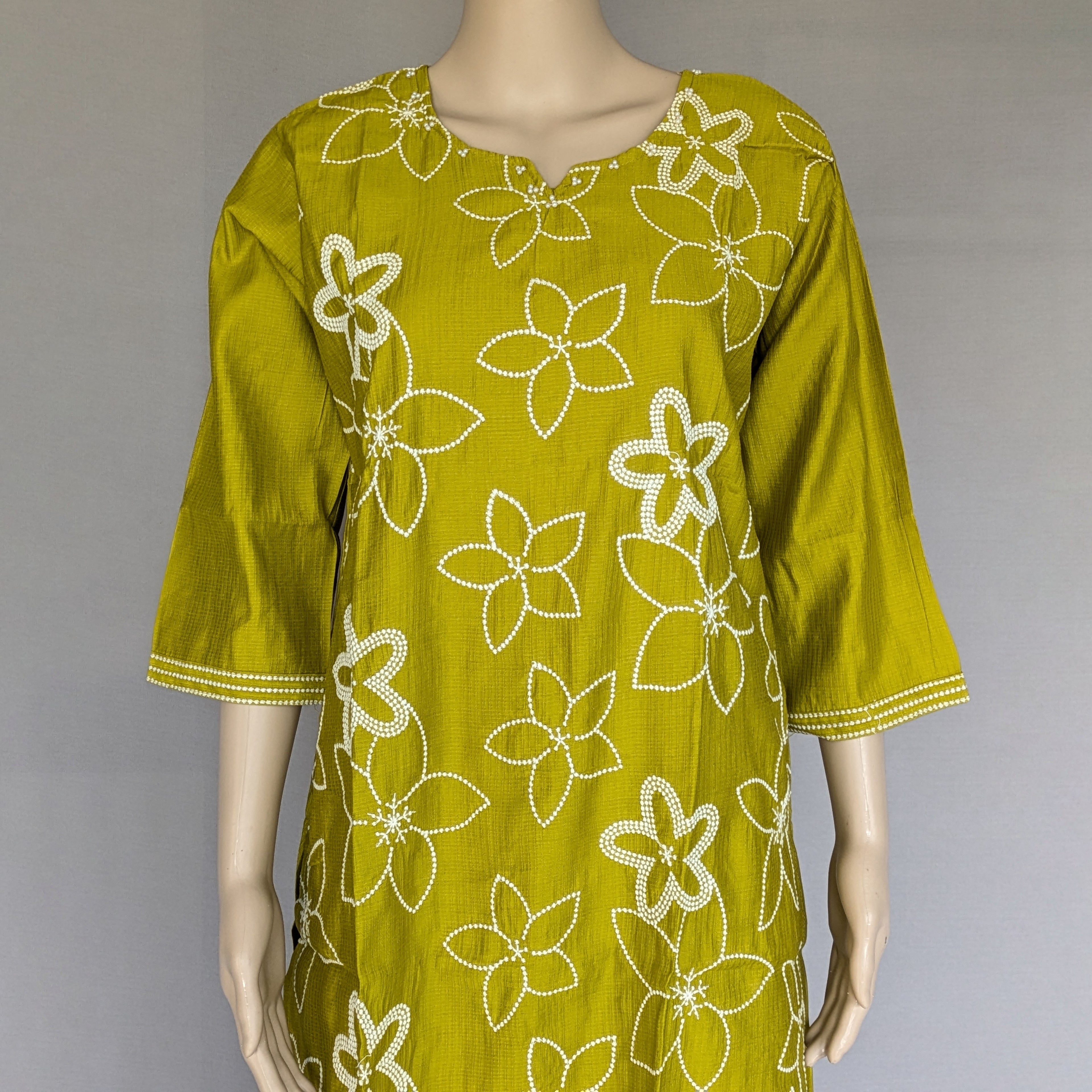 Light Green Two Piece Kurti