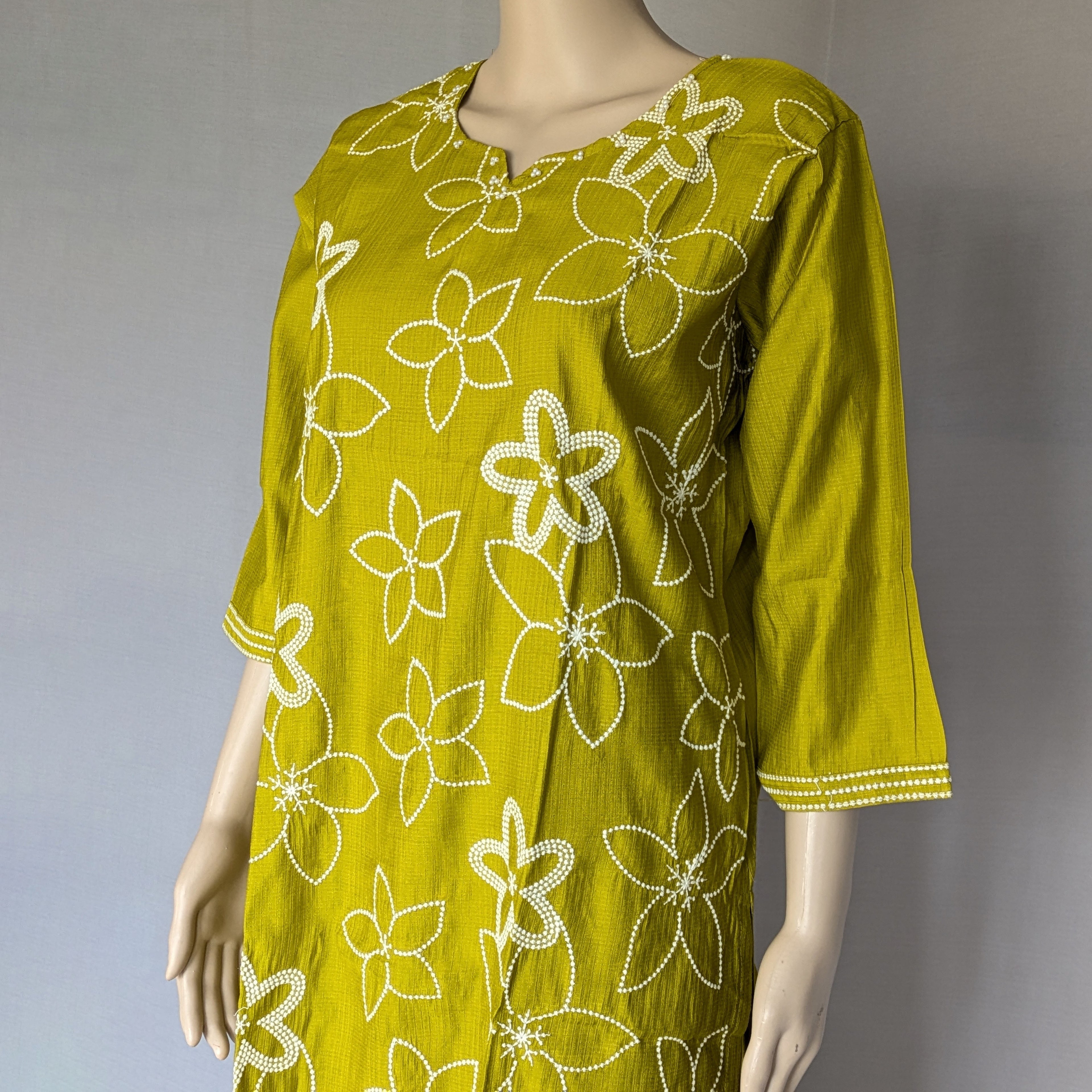 Light Green Two Piece Kurti
