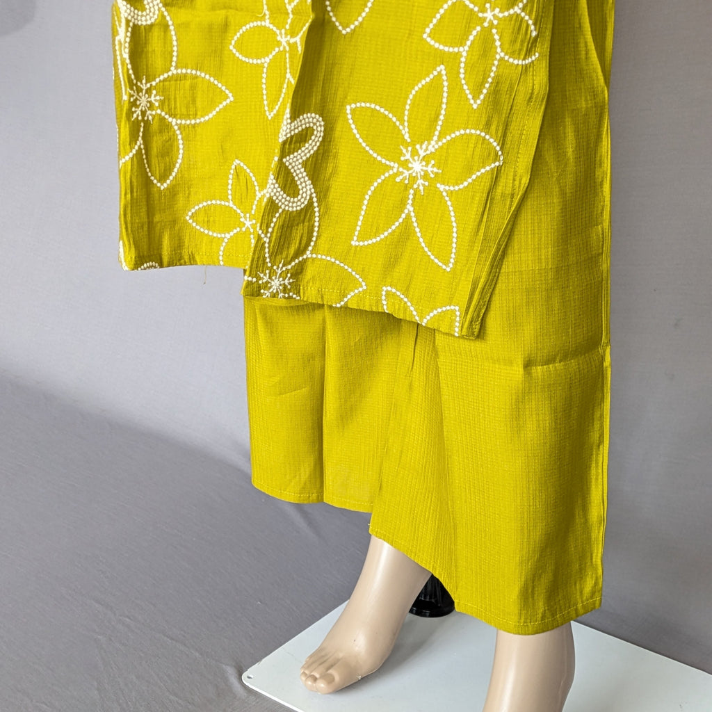 Light Green Two Piece Kurti