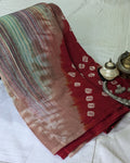 Cotton Bandhni Print Sari 2