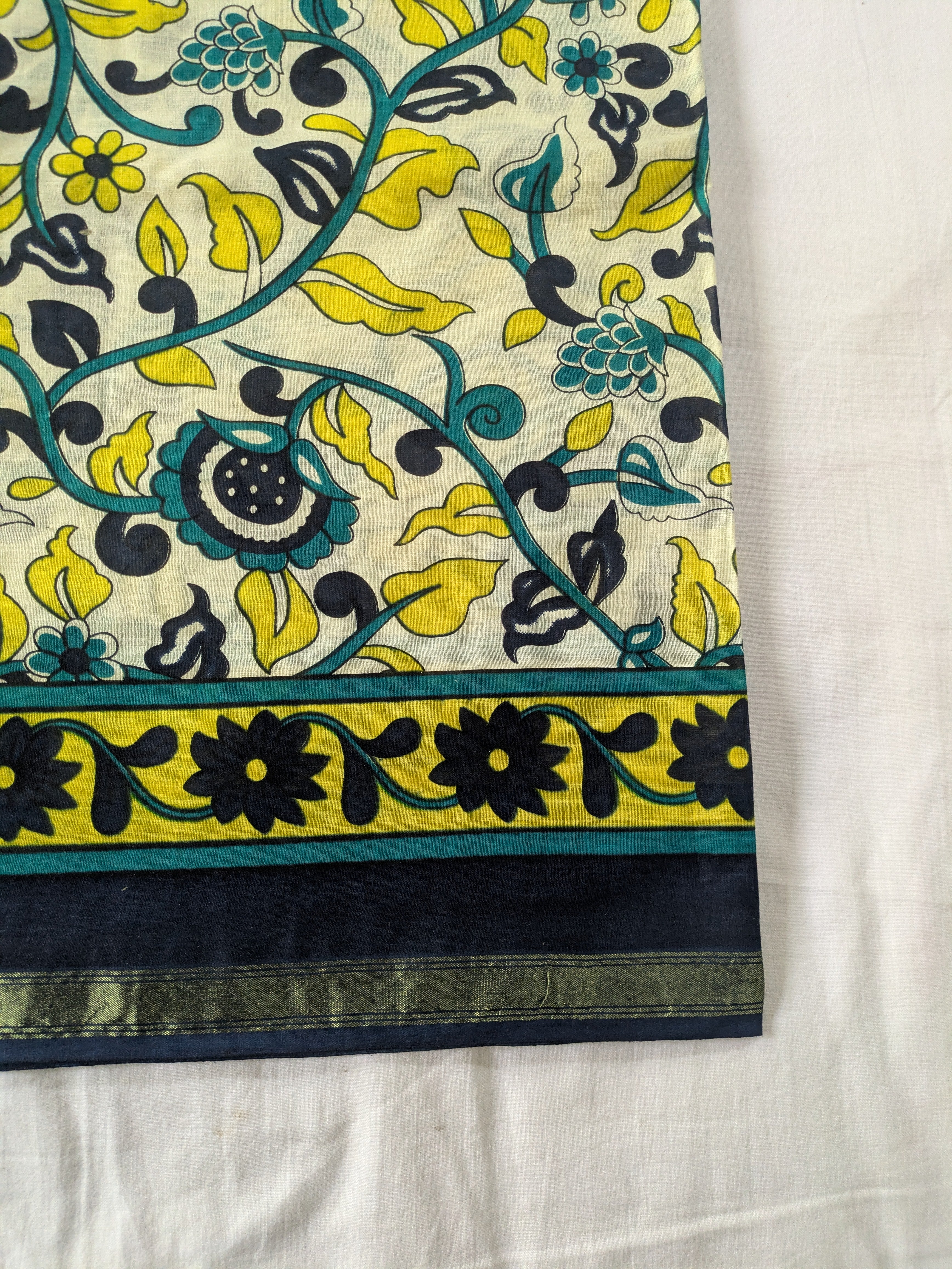 Jaypuri Cotton Sari with Blouse Piece 4