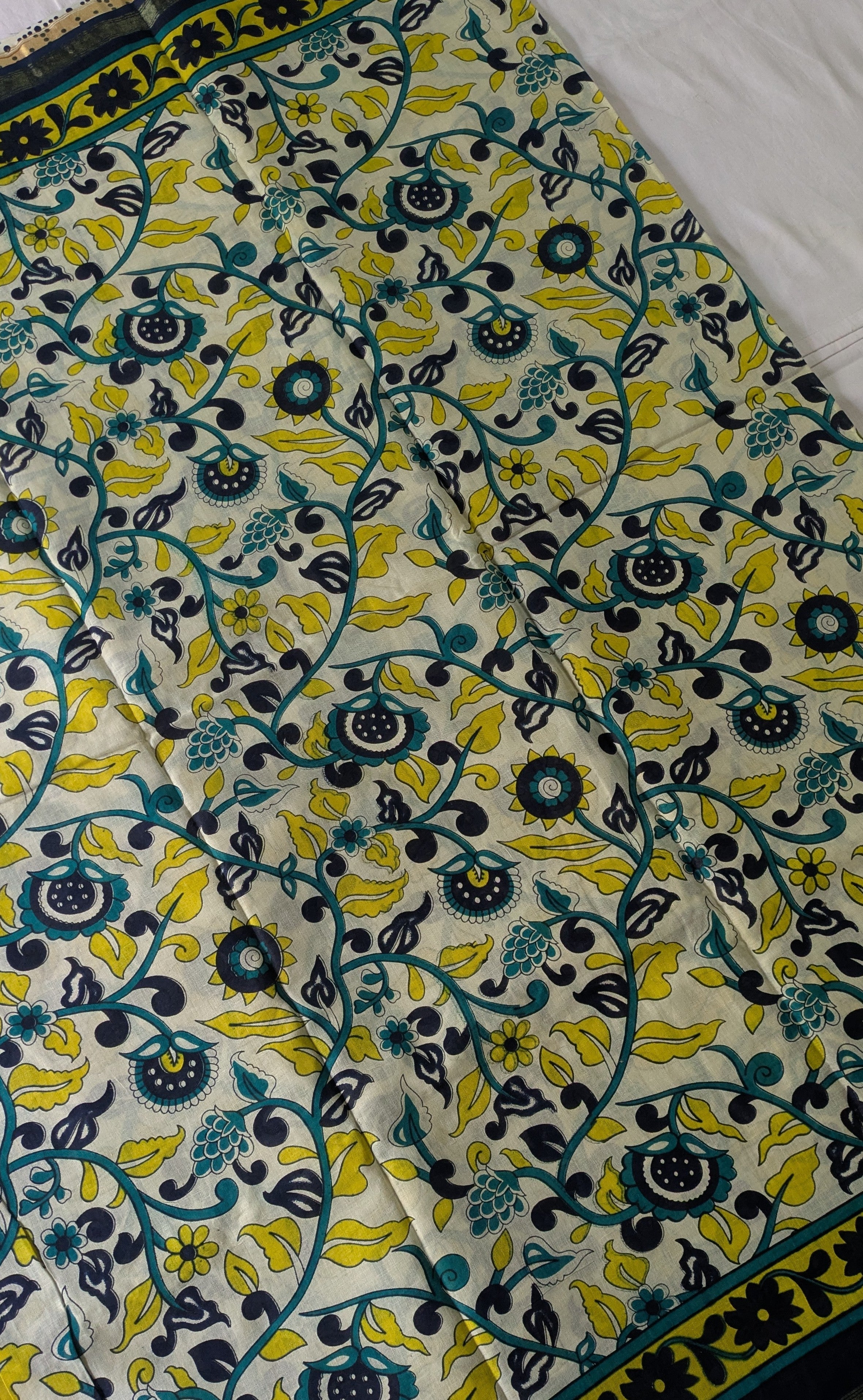 Jaypuri Cotton Sari with Blouse Piece 4