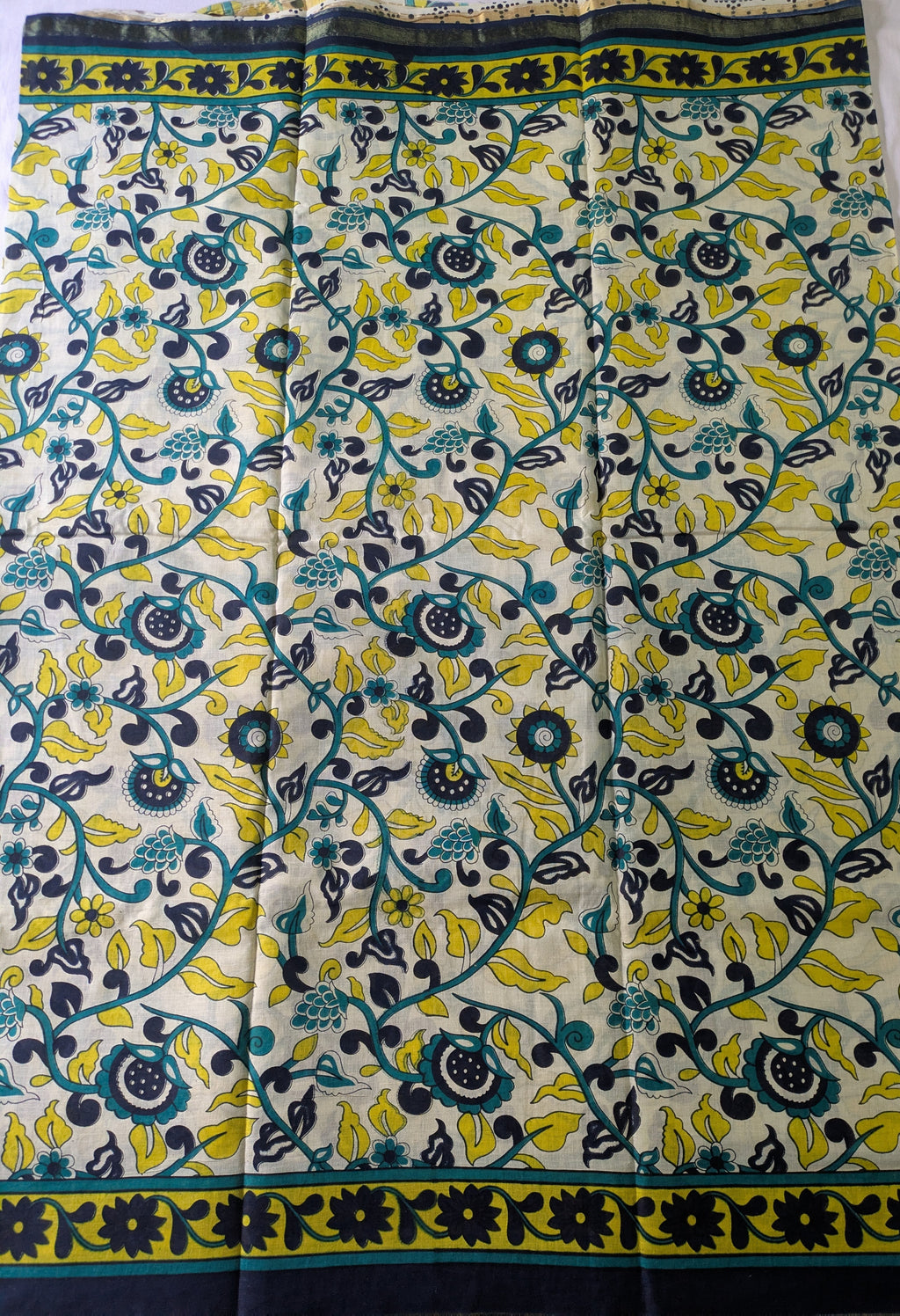 Jaypuri Cotton Sari with Blouse Piece 4