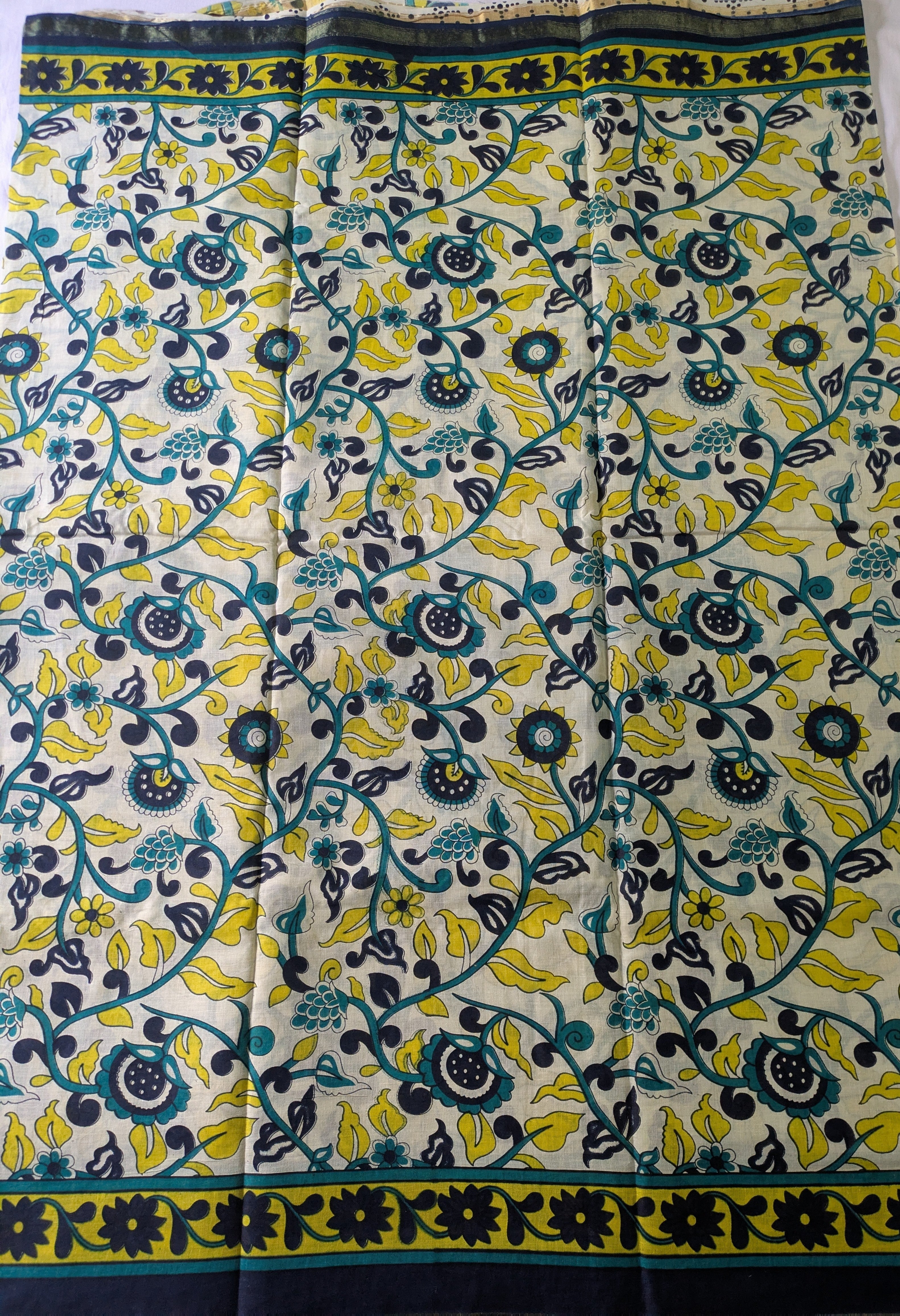 Jaypuri Cotton Sari with Blouse Piece 4
