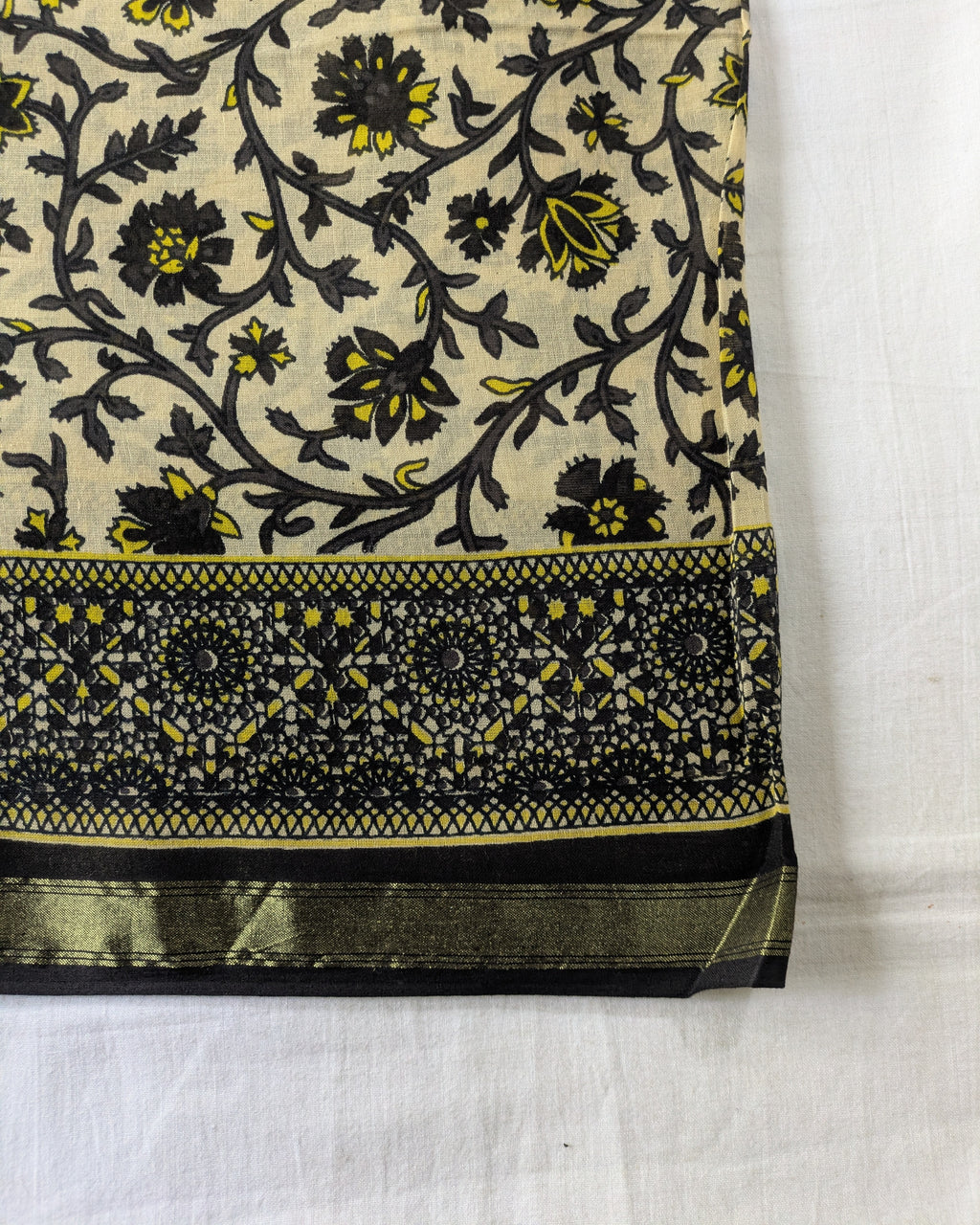 Jaypuri Cotton Sari with Blouse Piece 5