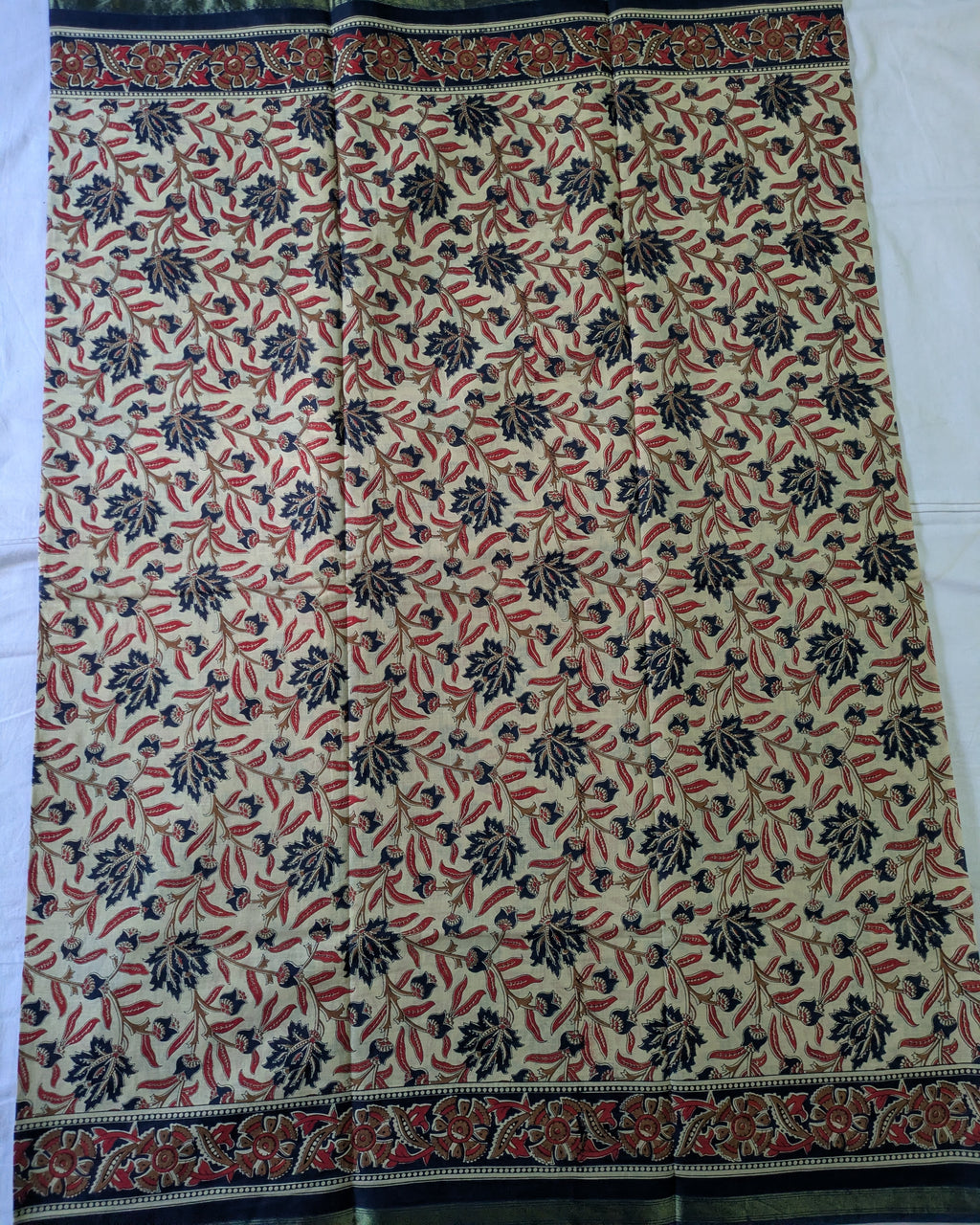 Jaypuri Cotton Sari with Blouse Piece 6