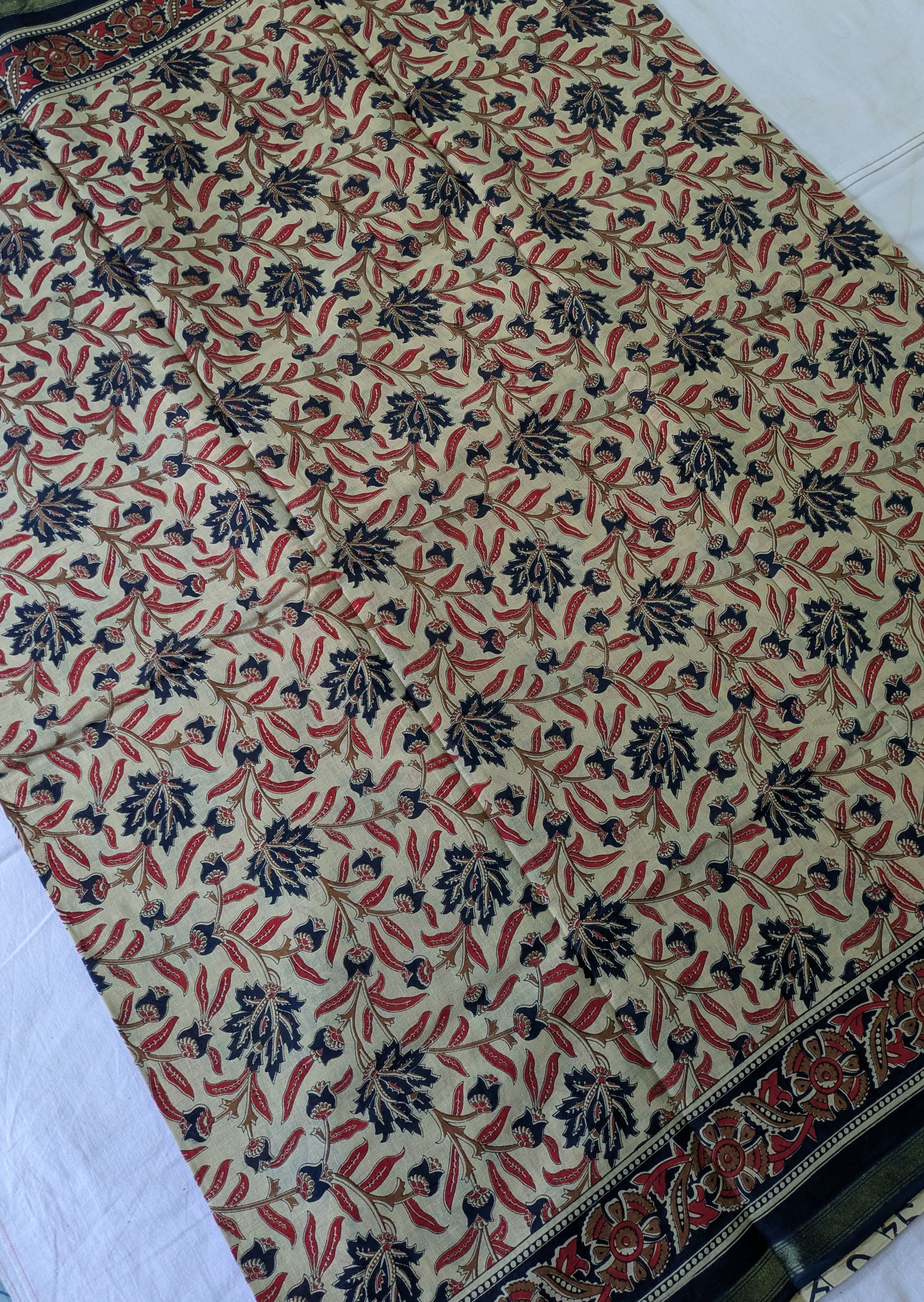 Jaypuri Cotton Sari with Blouse Piece 6