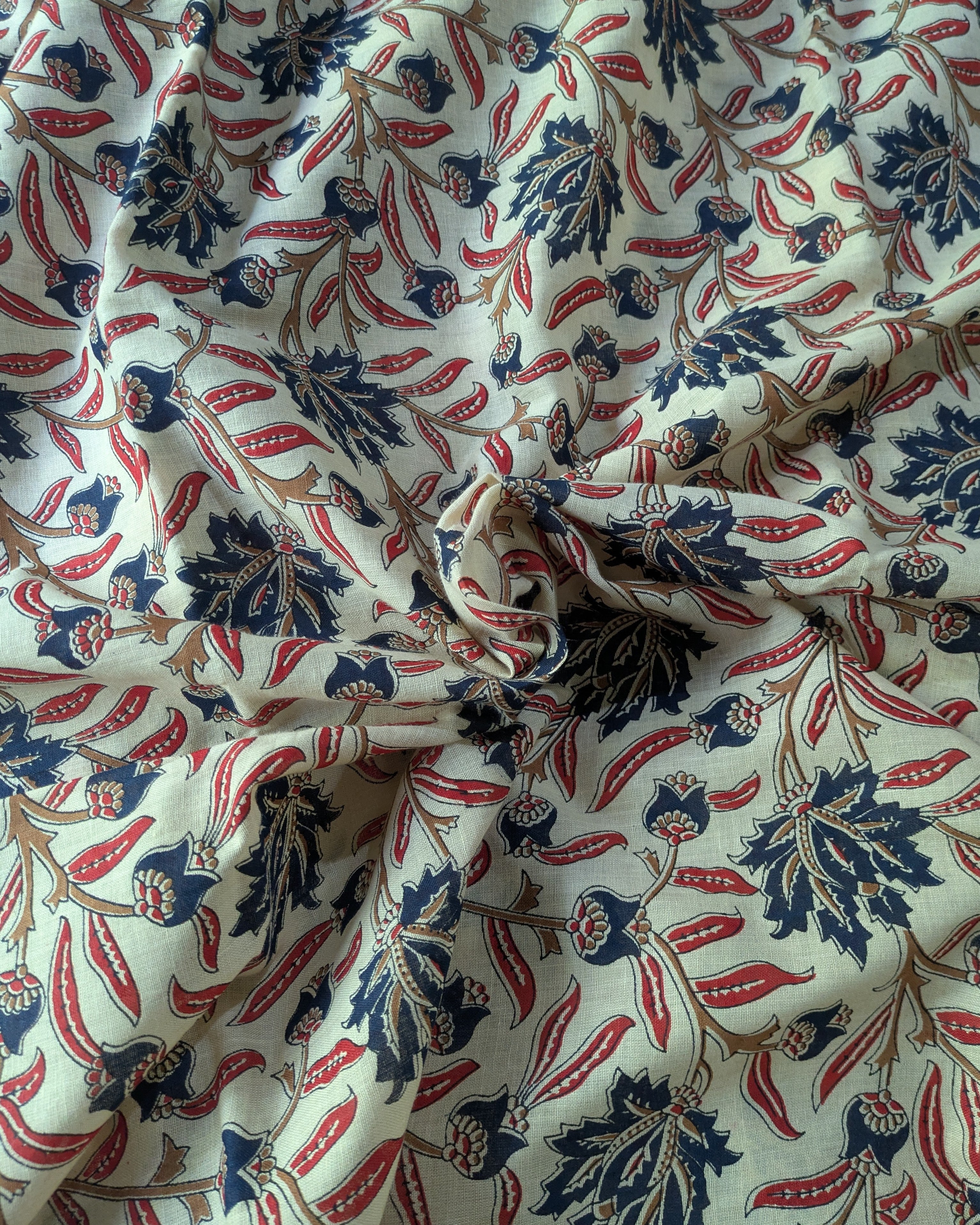 Jaypuri Cotton Sari with Blouse Piece 6