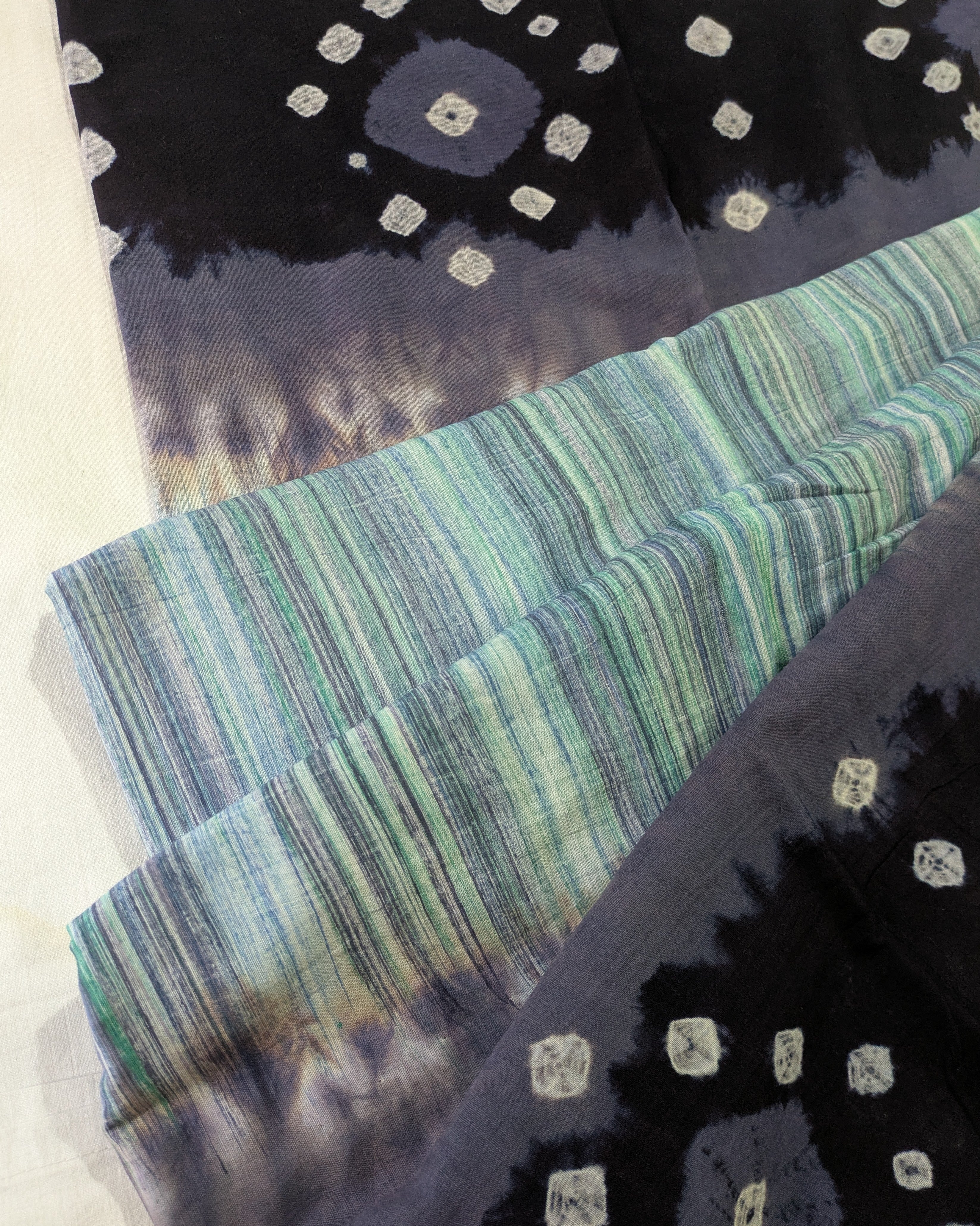 Cotton Bandhni Print Sari 3