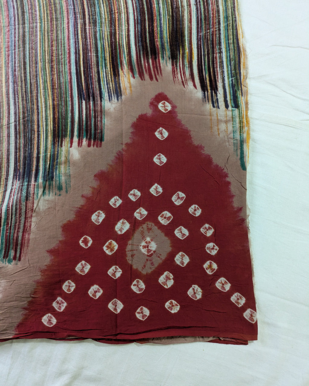 Cotton Bandhni Print Sari 2