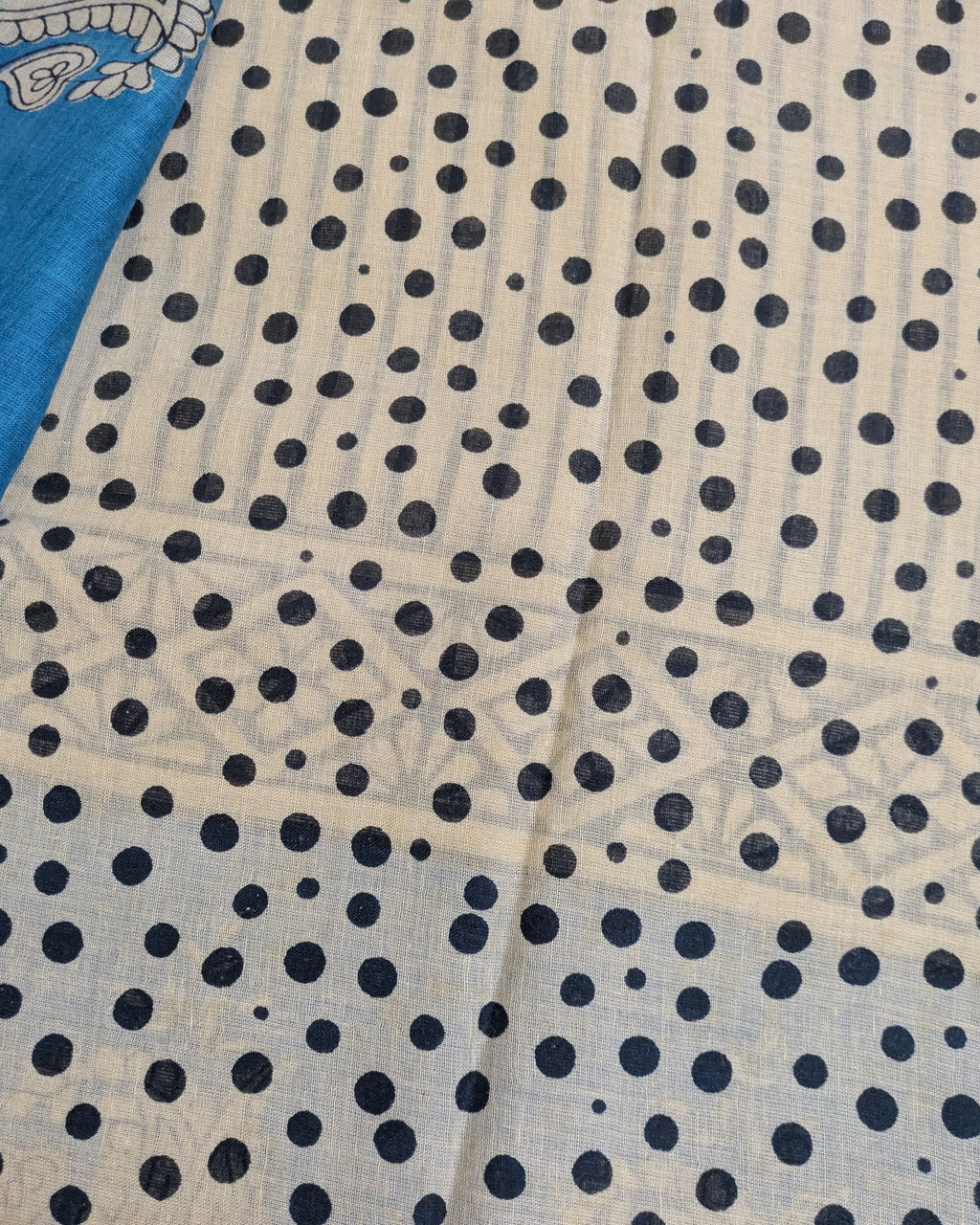 Jaypuri Cotton Sari Stripe 2
