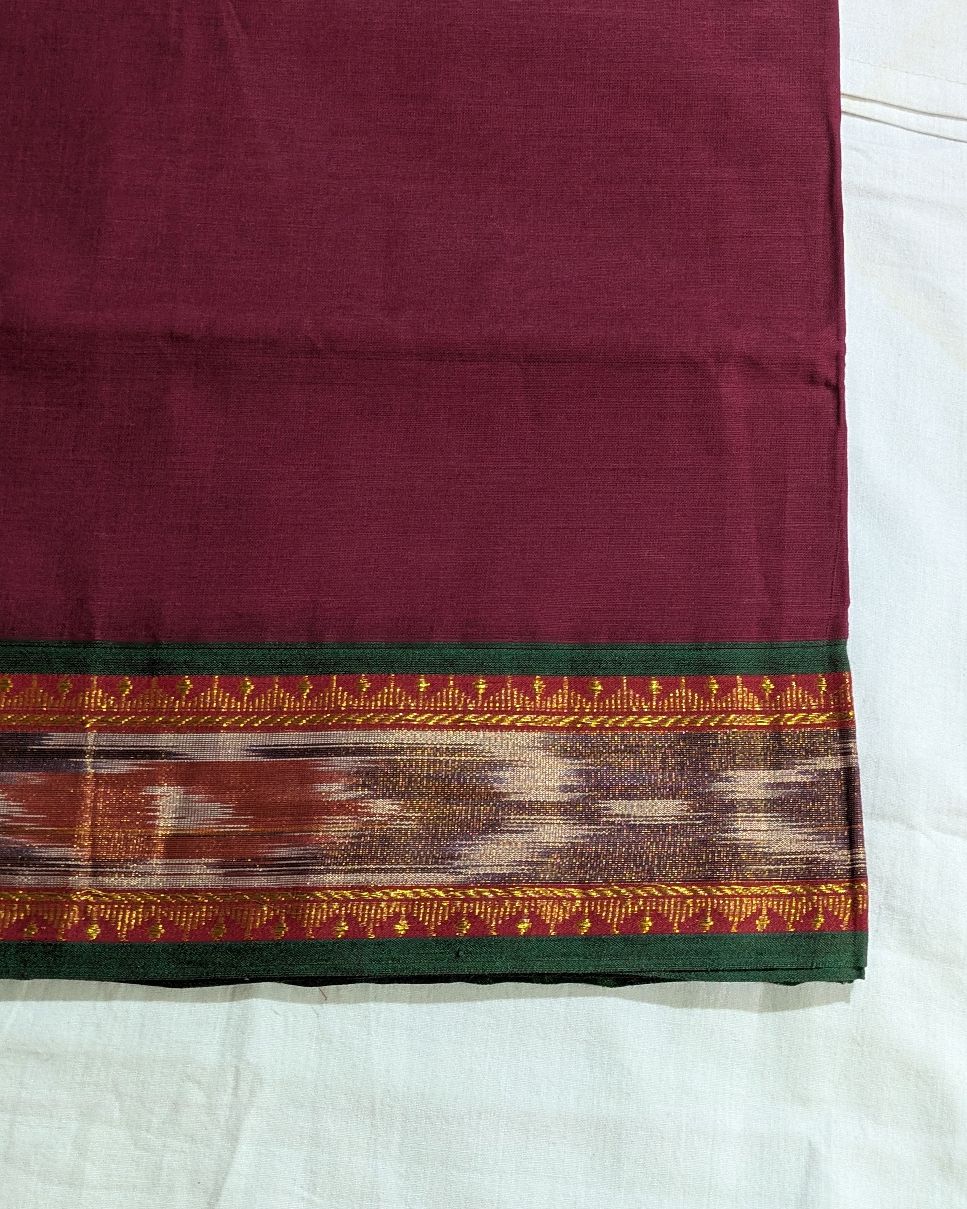 Pachampalli Sari Maroon