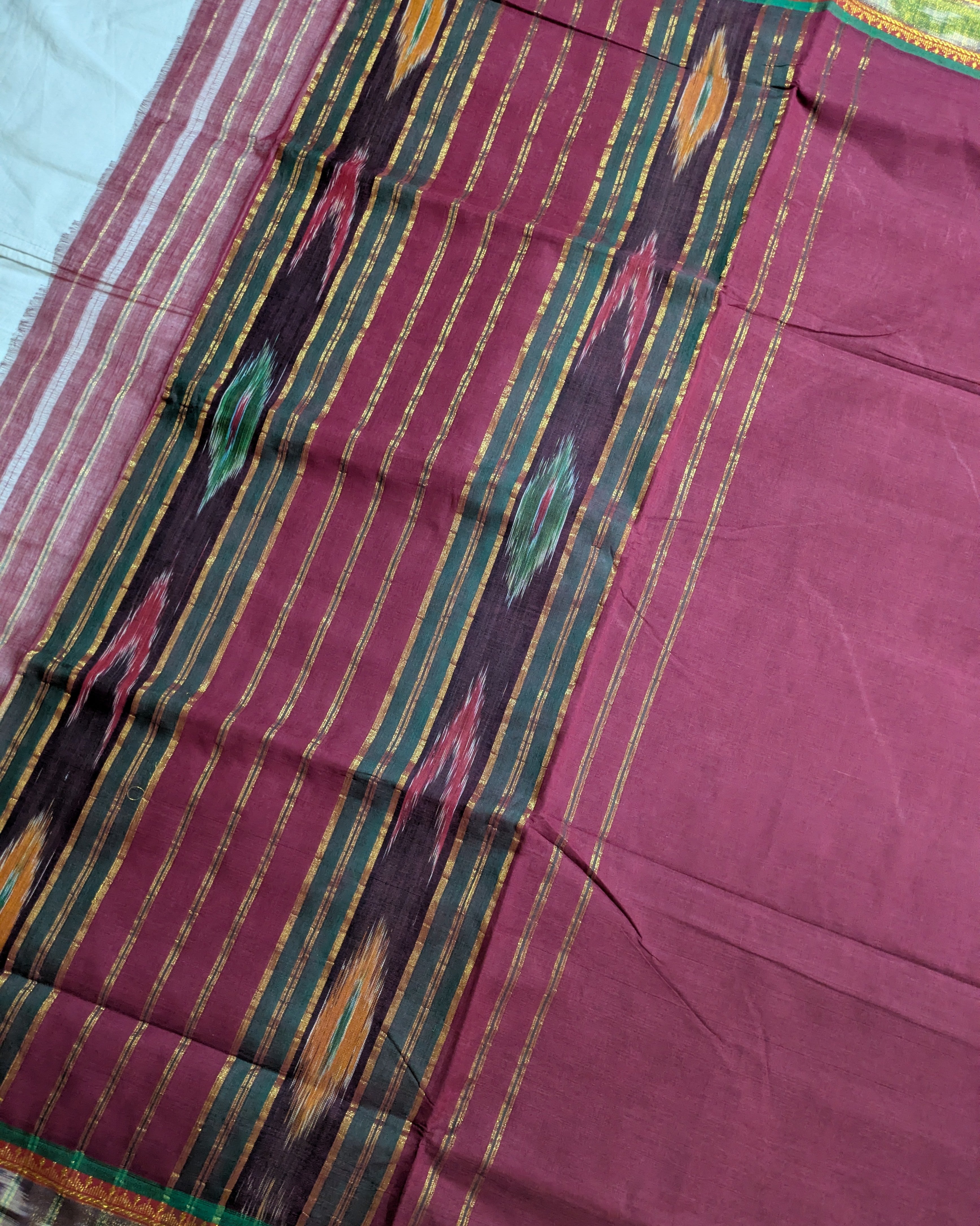 Pachampalli Sari Maroon