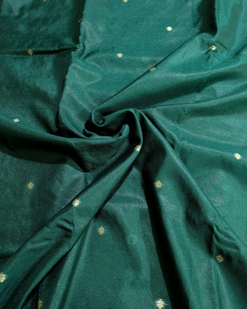 Banarasi Replica Sari Green