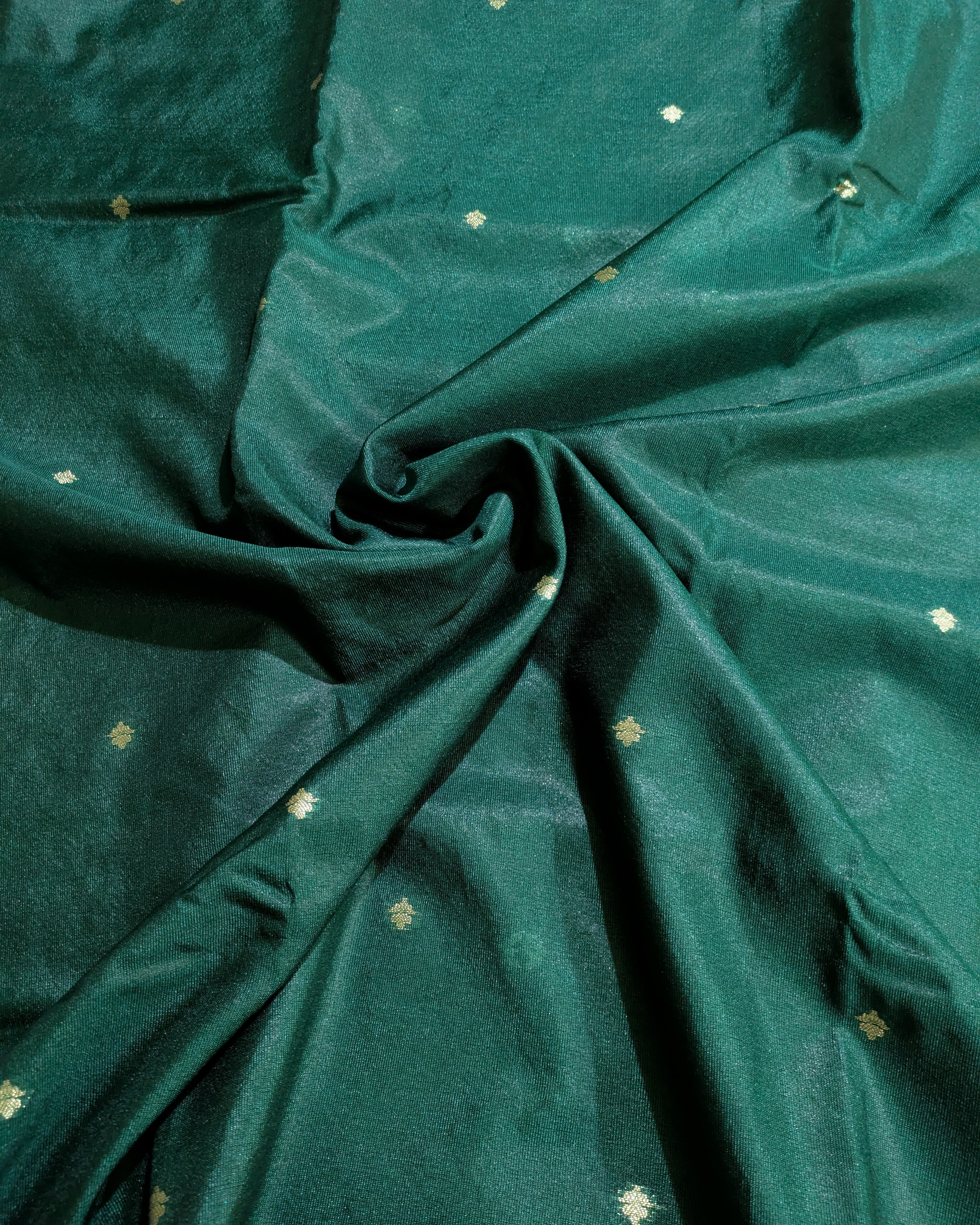 Banarasi Replica Sari Green