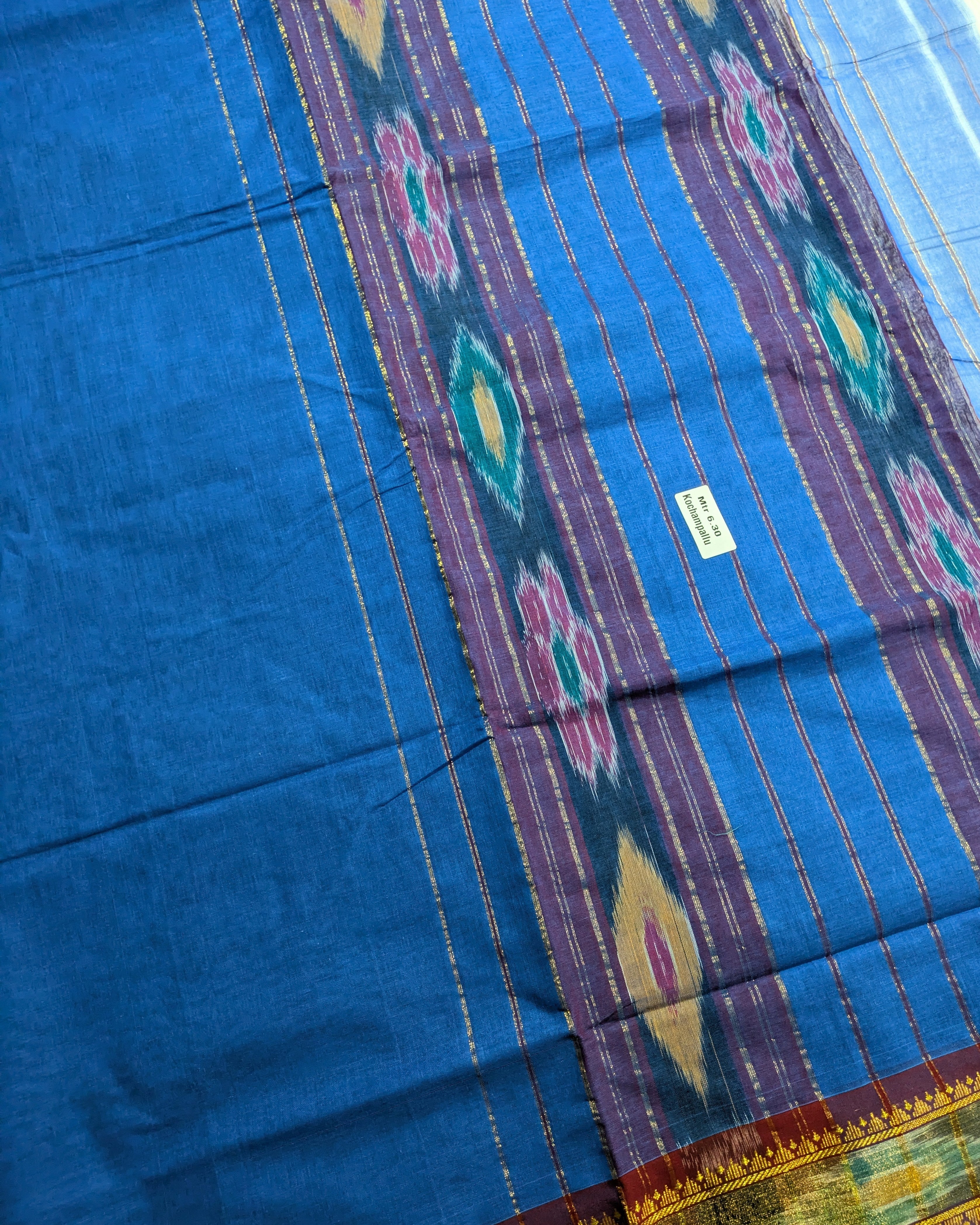 Pachampalli Sari Blue