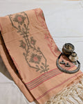Khadi Cotton Jamdani Sari LP