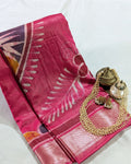 Maheswari Batik Sari Pink 2