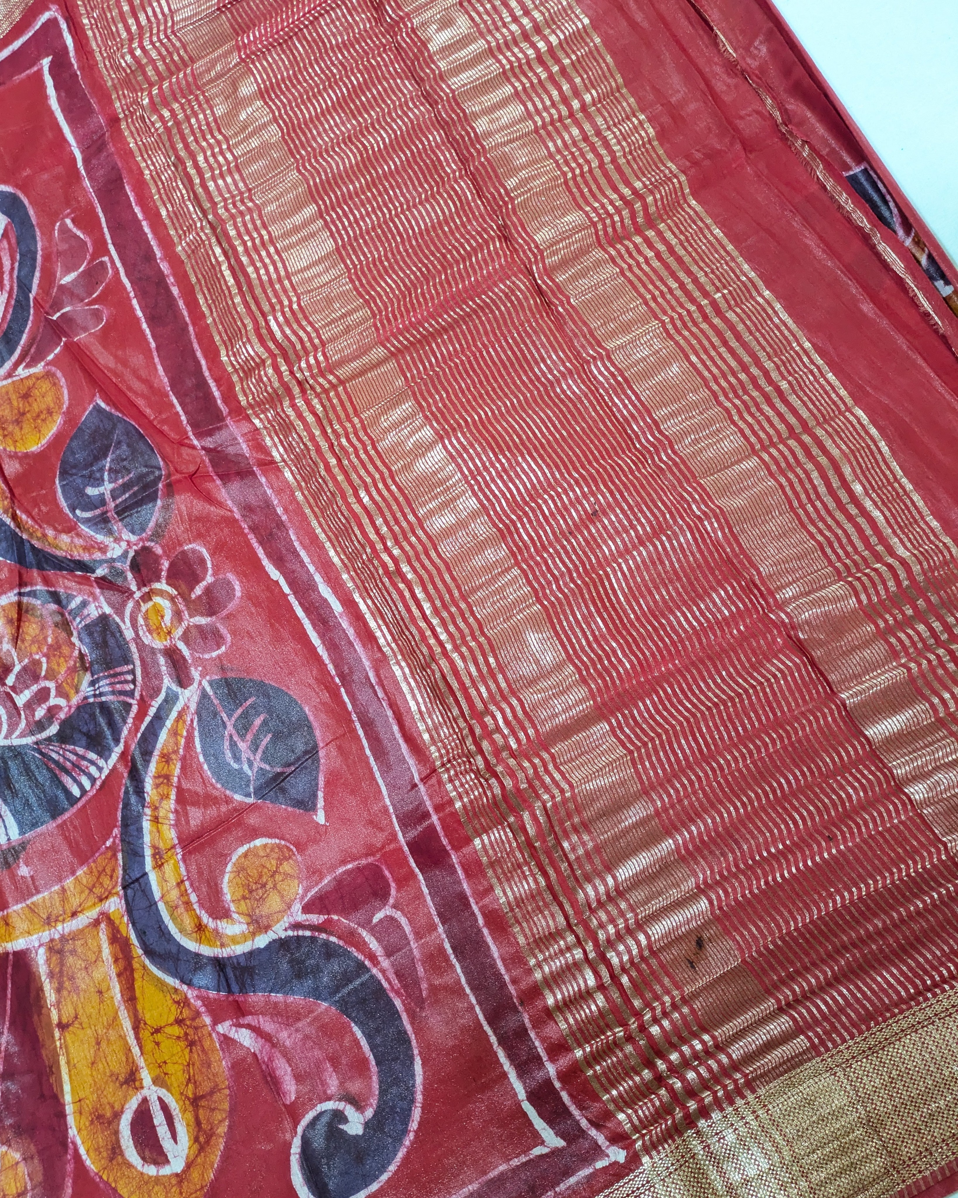 Maheswari Batik Sari Red