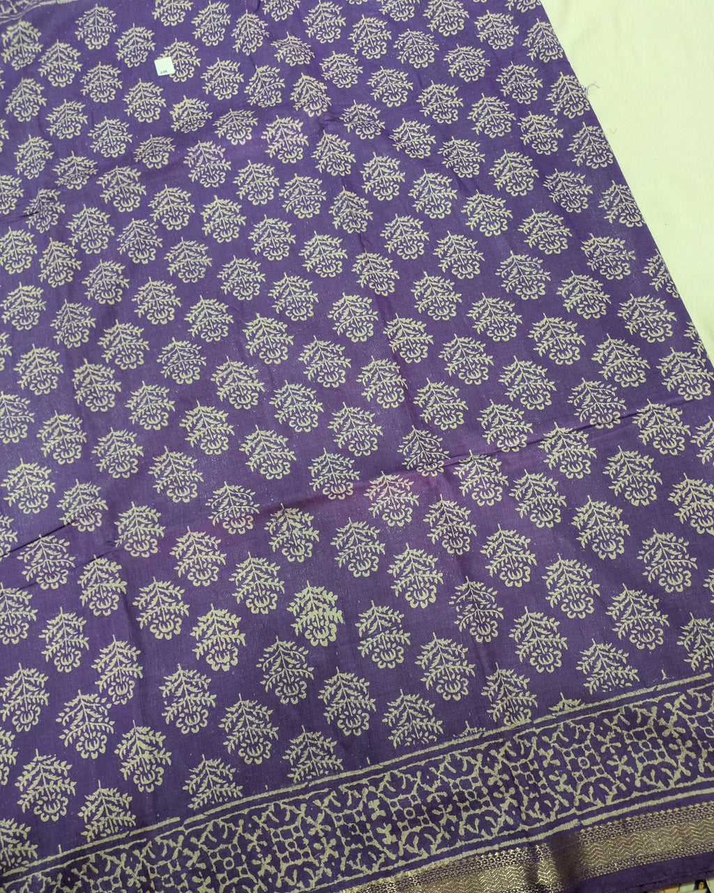Maheswari Batik Sari Lavender