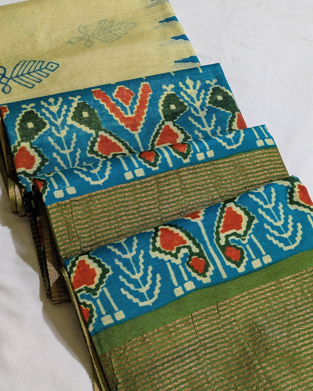 Semi Bapta Sari Champa Colour