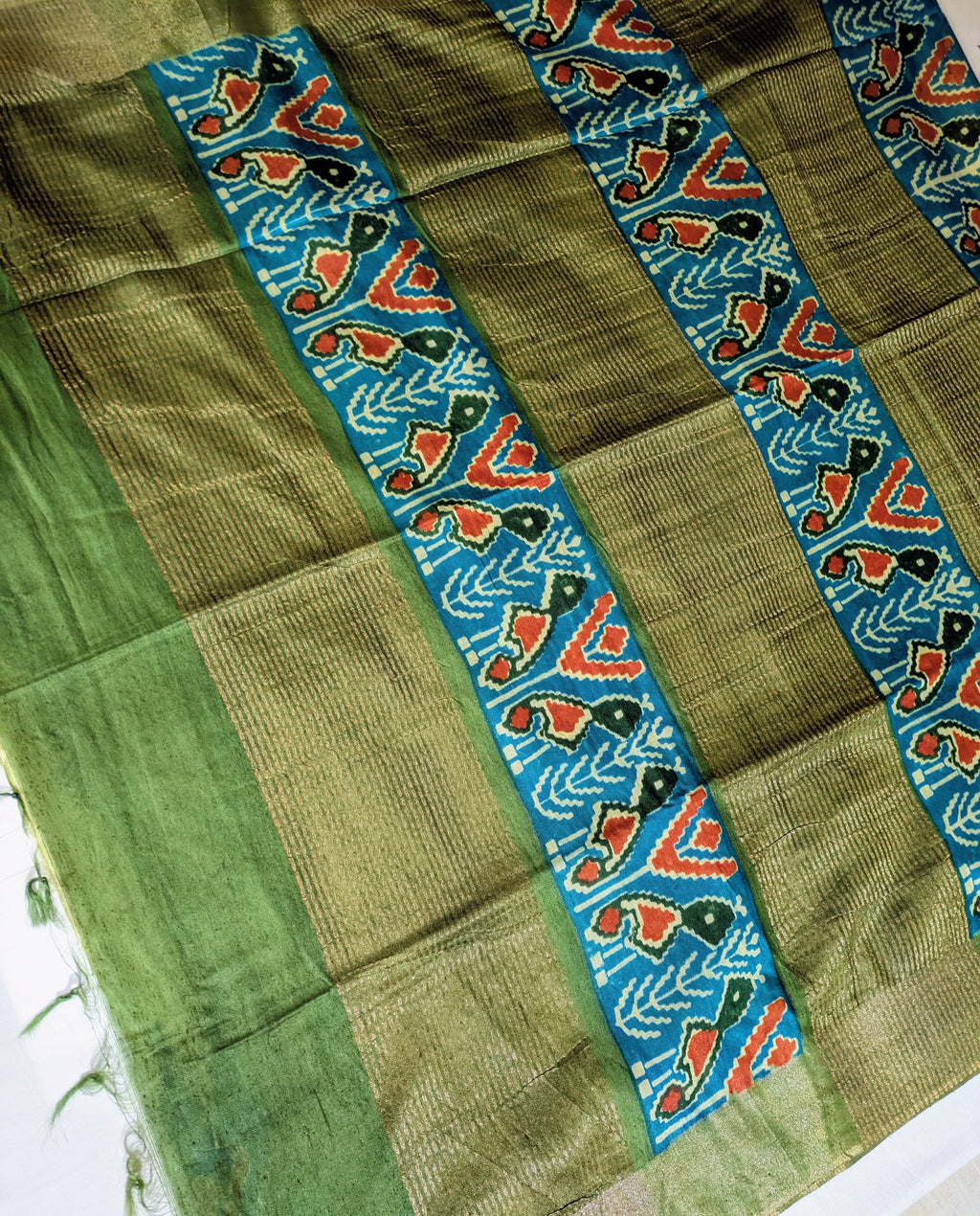 Semi Bapta Sari Champa Colour