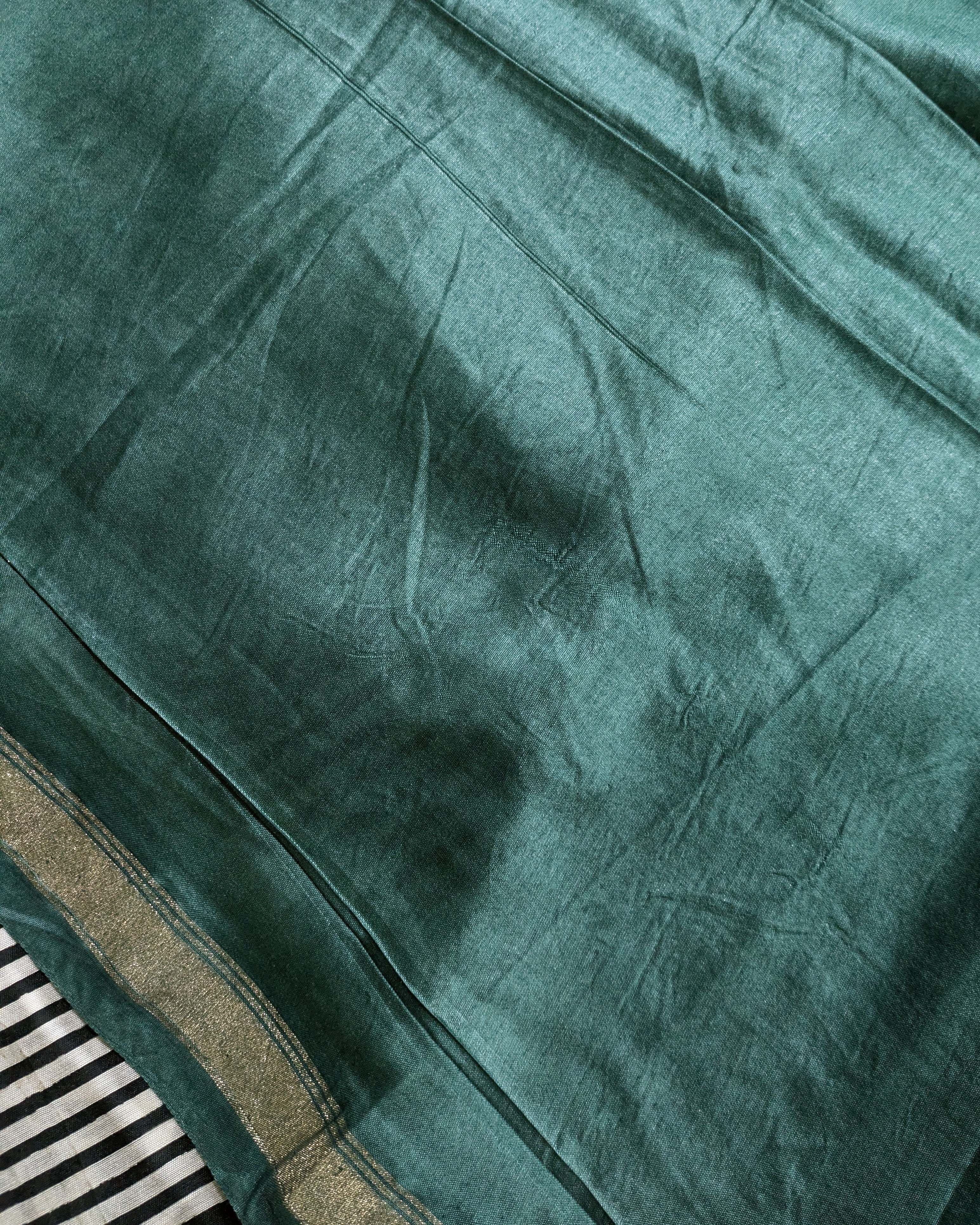 Maheswari Silk Sari with Print Border