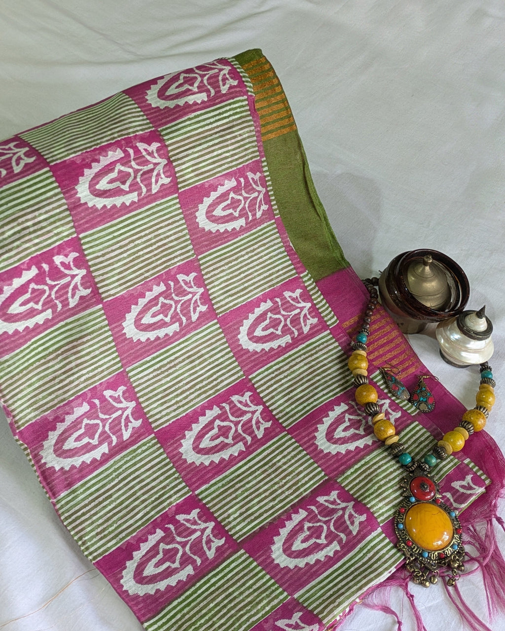 Semi Bapta Sari  Multicolour