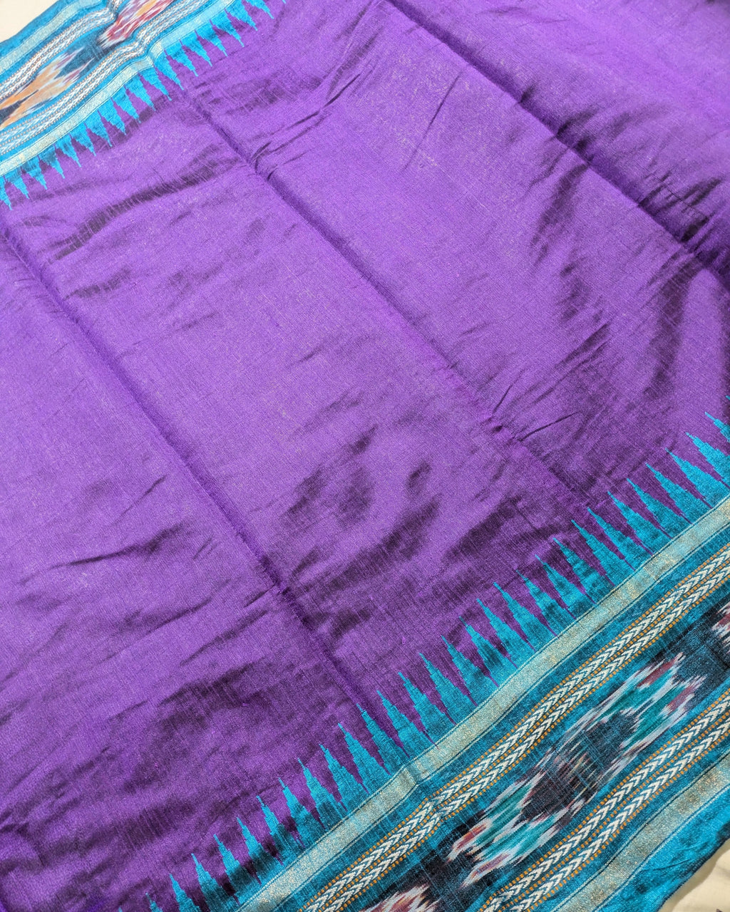 Chattishgarhi Raw Silk Purple