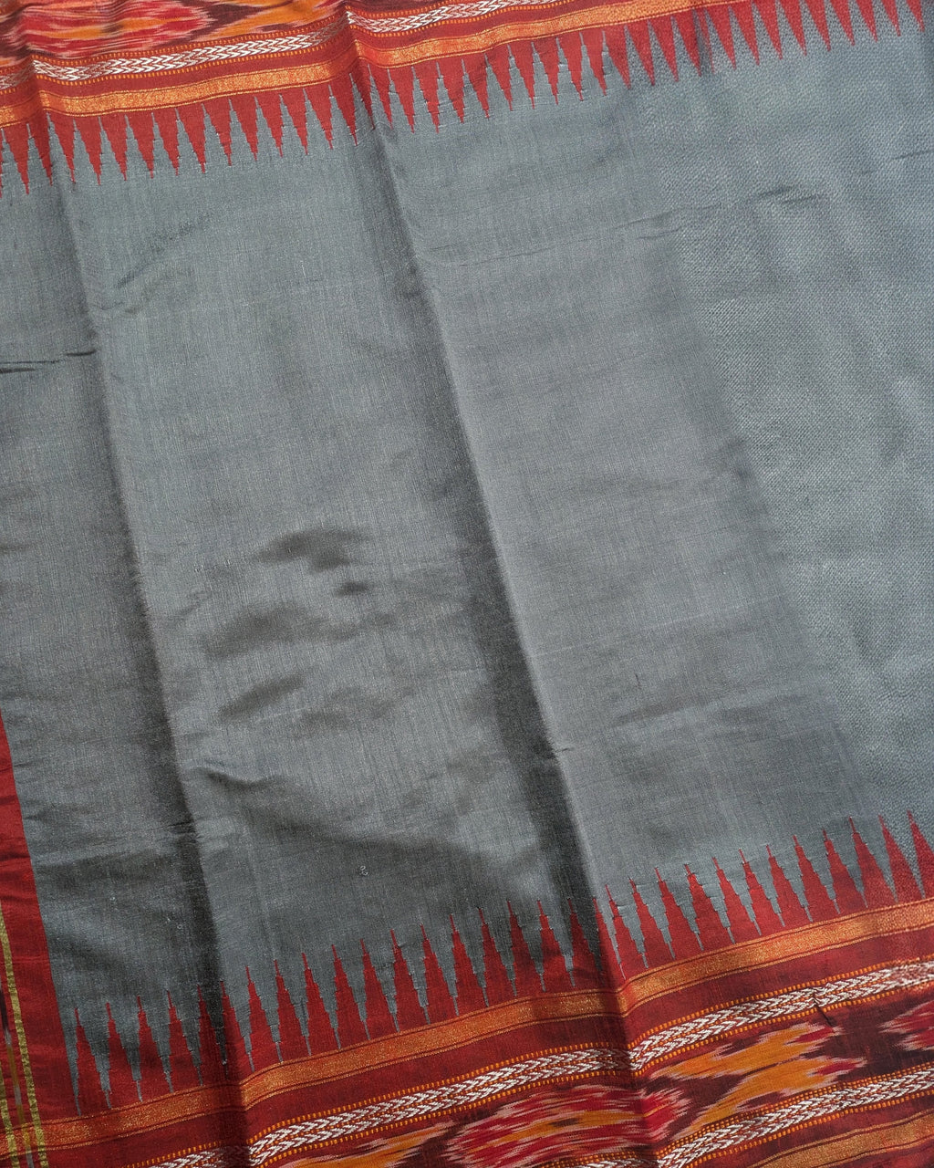 Chattishgarhi Raw Silk Grey