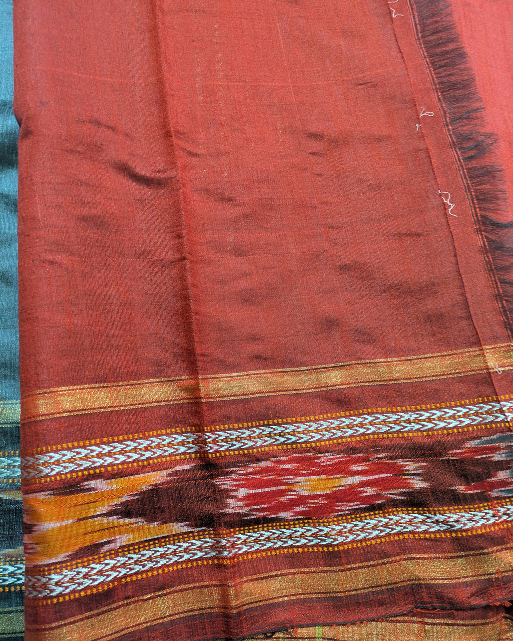 Chattishgarhi Raw Silk Grey