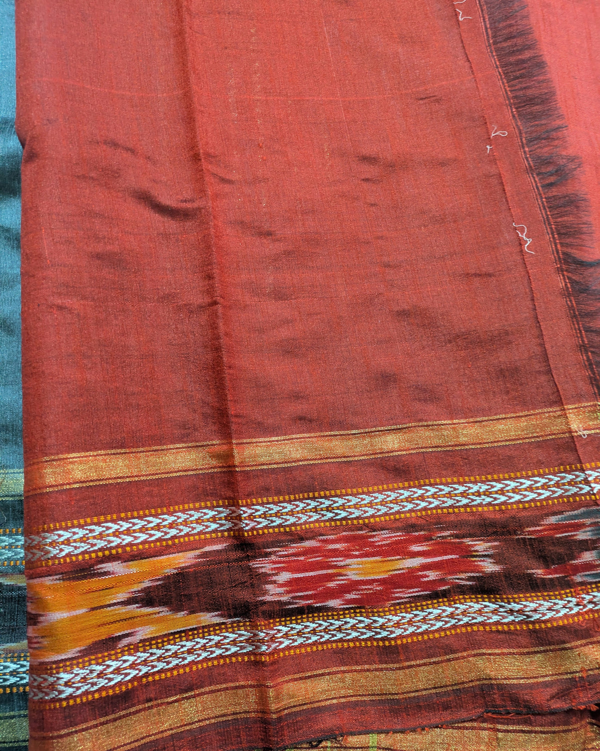 Chattishgarhi Raw Silk Grey