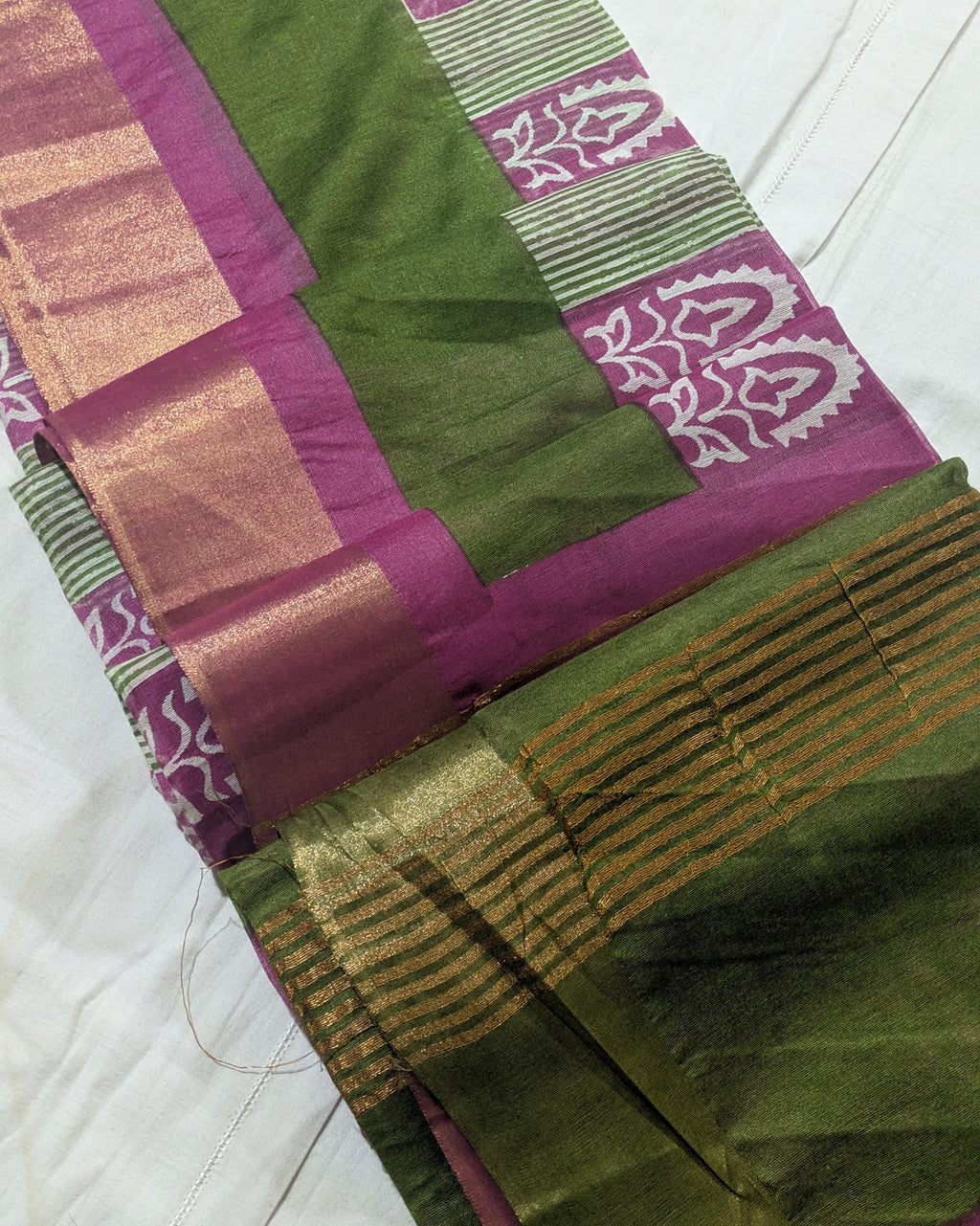 Semi Bapta Sari  Multicolour