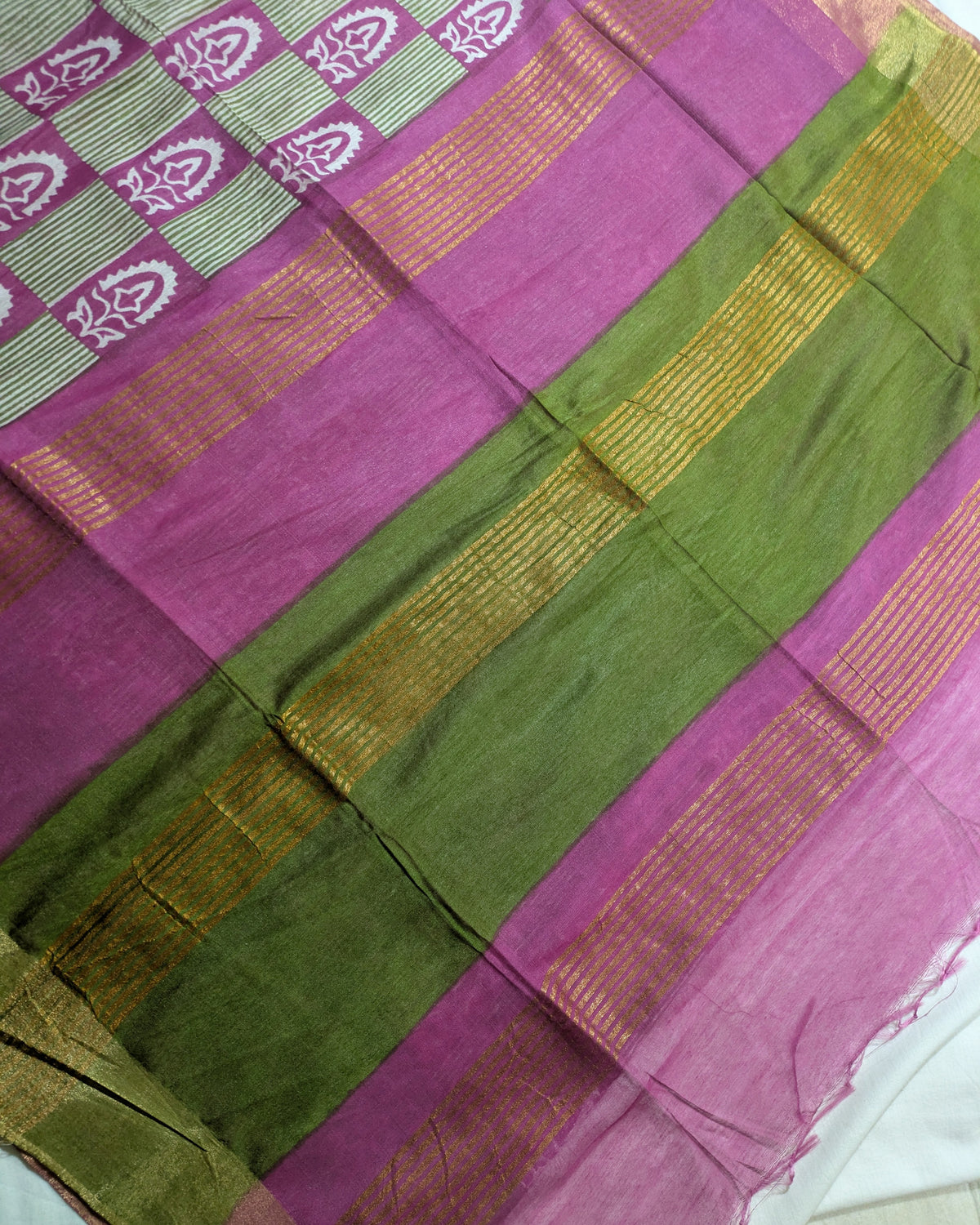 Semi Bapta Sari  Multicolour