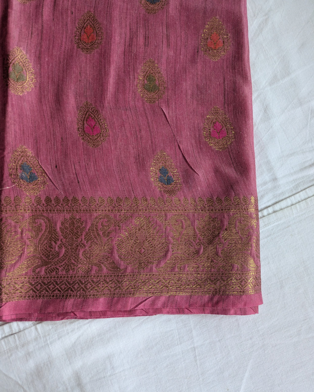 Banswara Silk Banarasi Rose Pink