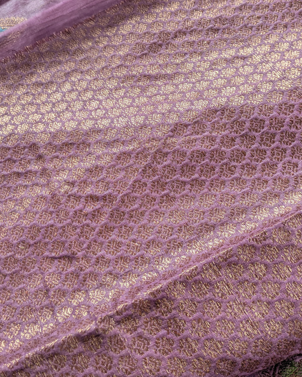 Banswara Silk Banarasi Dusky Purple