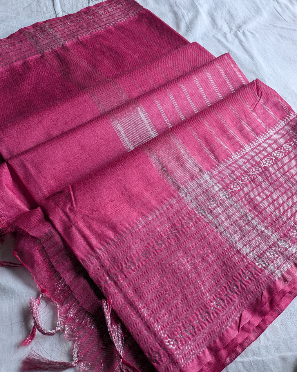 Bhagalpuri Sari Pink