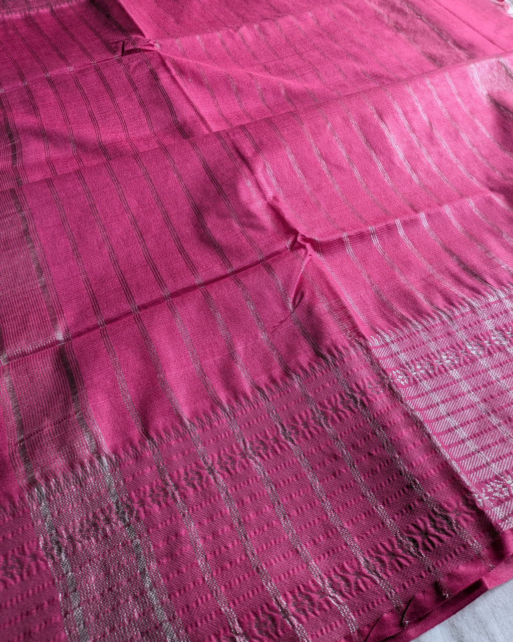 Bhagalpuri Sari Pink