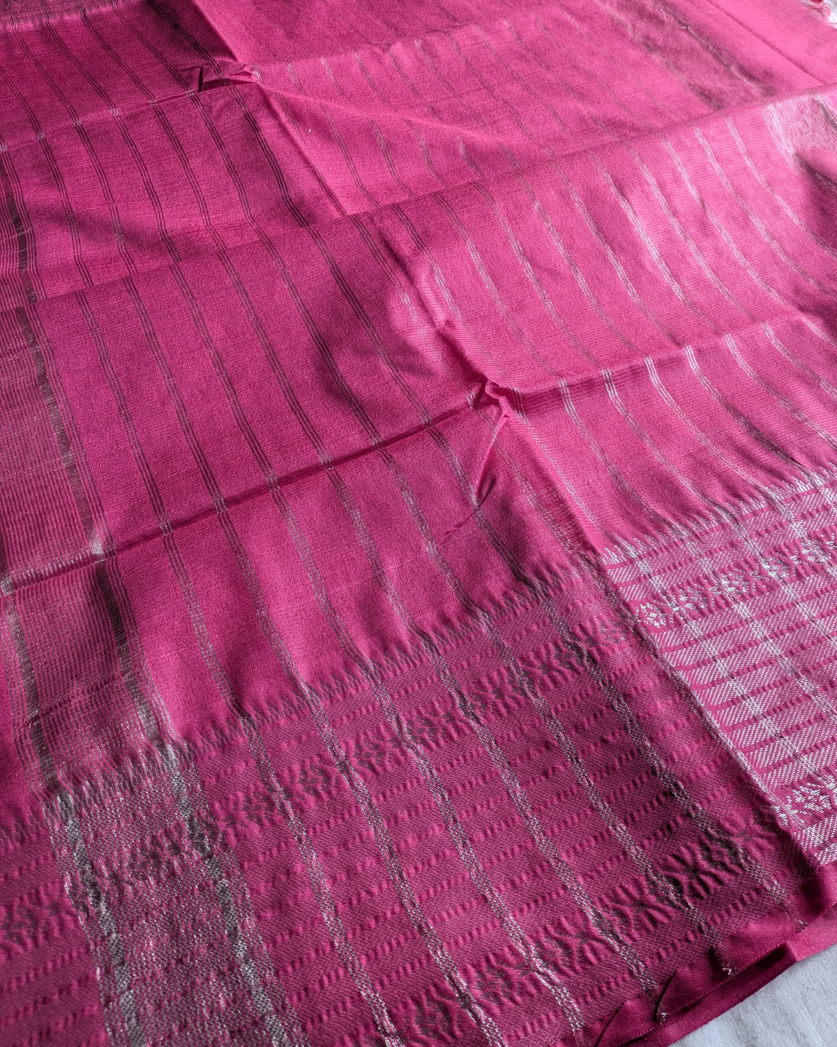 Bhagalpuri Sari Pink