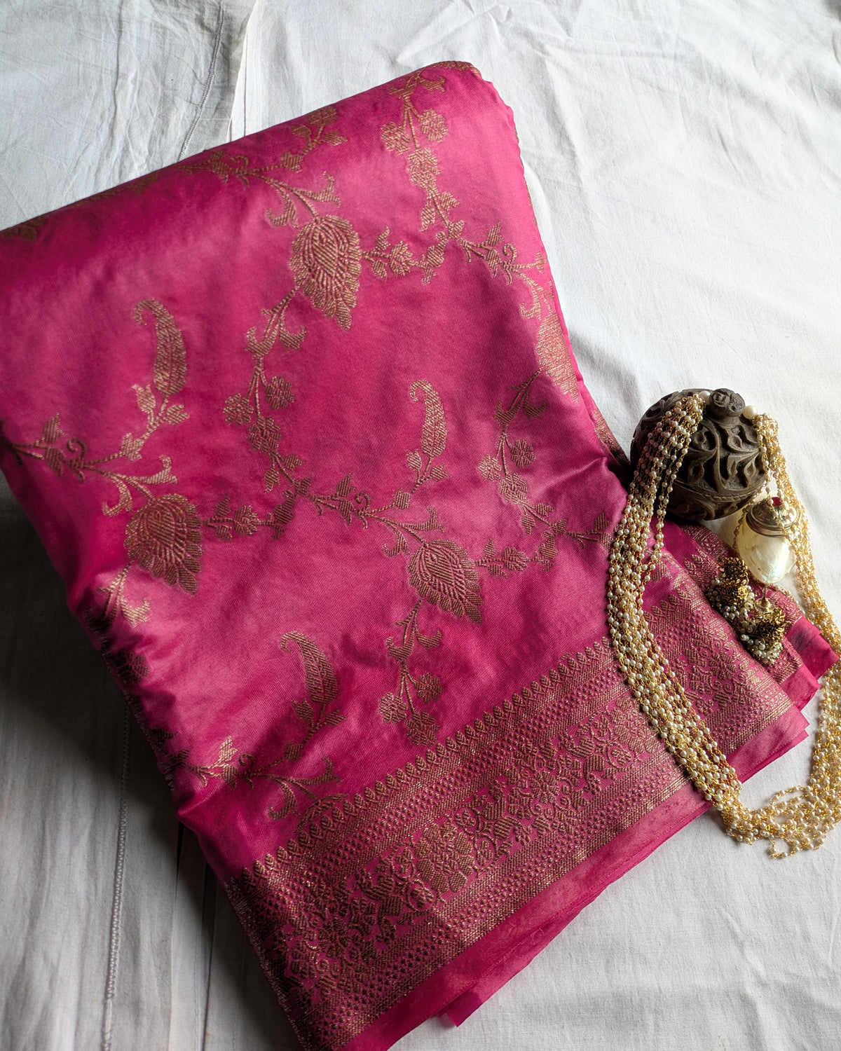Banswara Silk Banarasi Pink