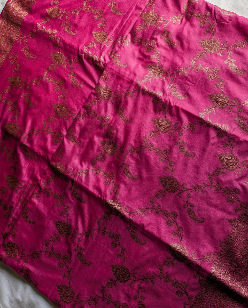 Banswara Silk Banarasi Pink