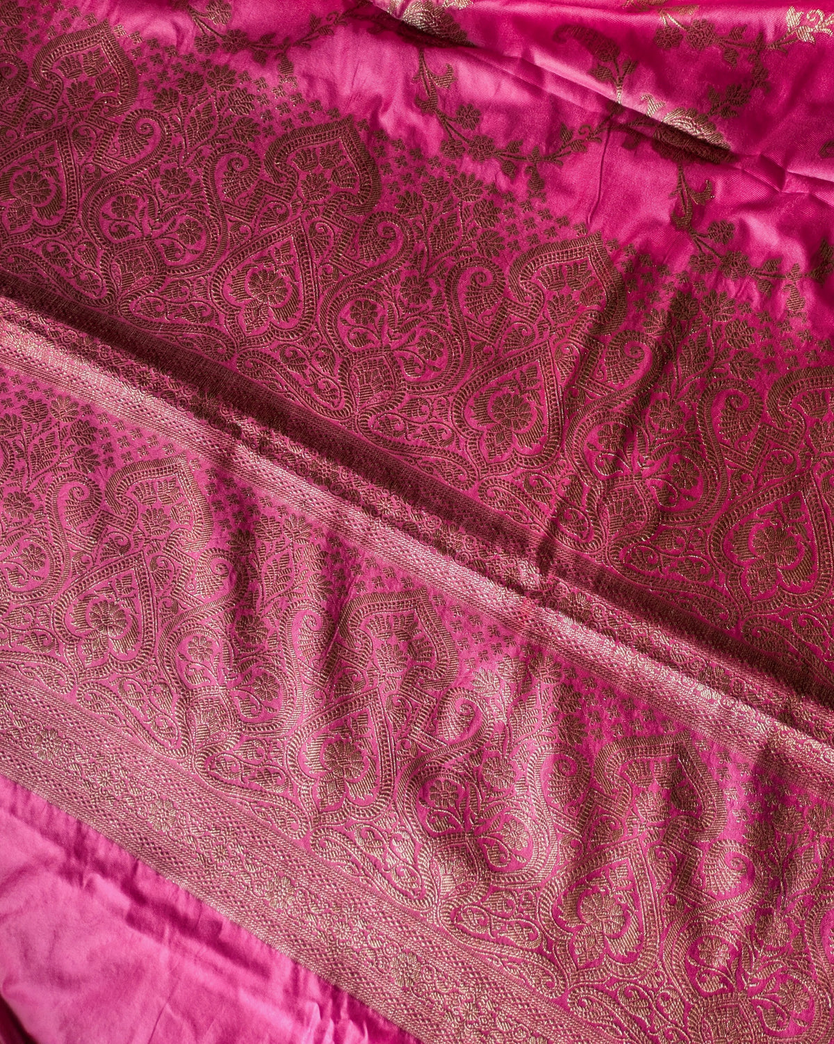 Banswara Silk Banarasi Pink