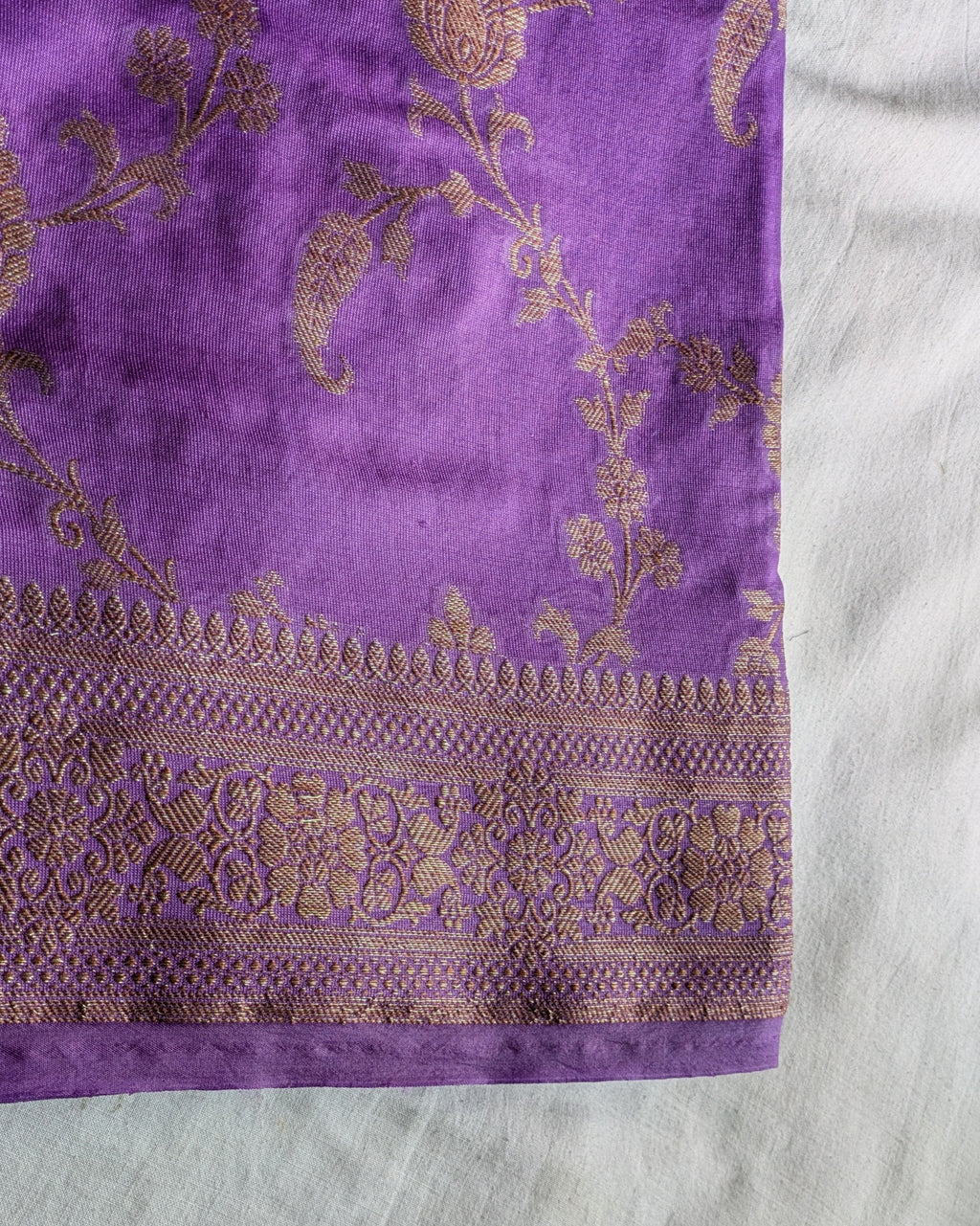 Banswara Silk Banarasi Purple