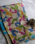 Kalamkari Ghicha Sari Multicolour 2
