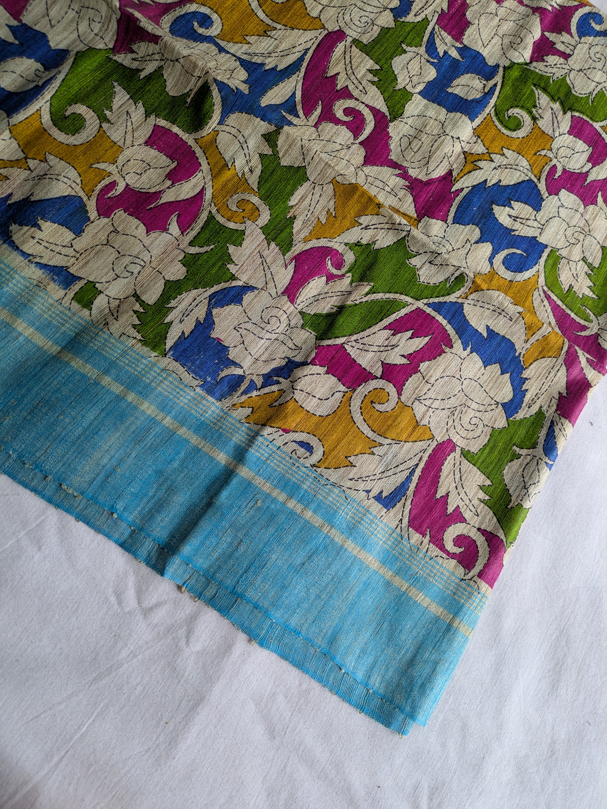 Kalamkari Ghicha Sari Multicolour 2