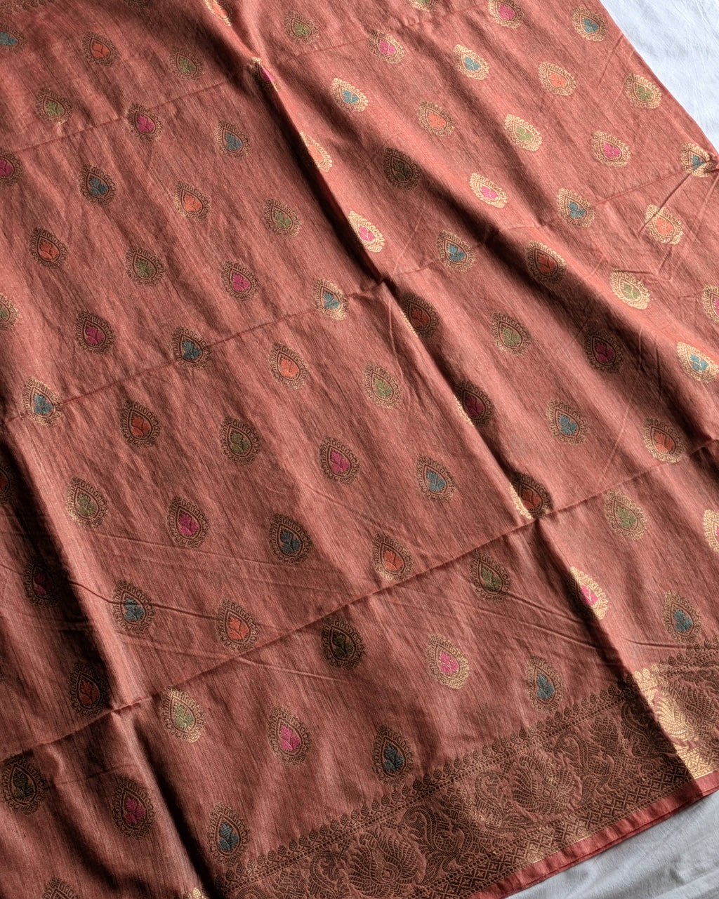 Banswara Silk Banarasi Orange