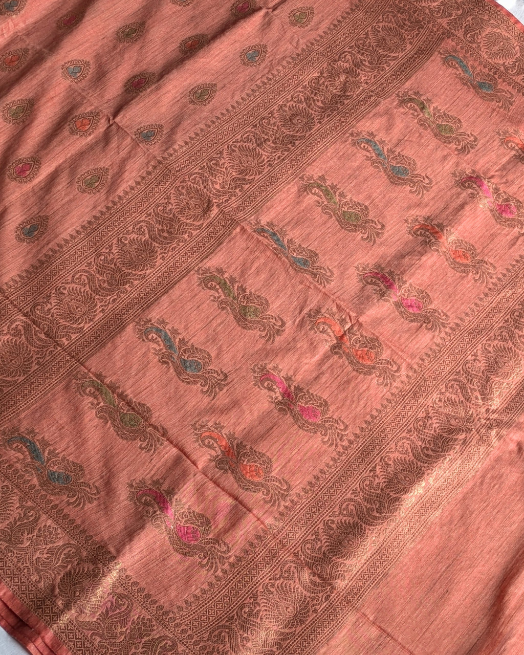 Banswara Silk Banarasi Orange