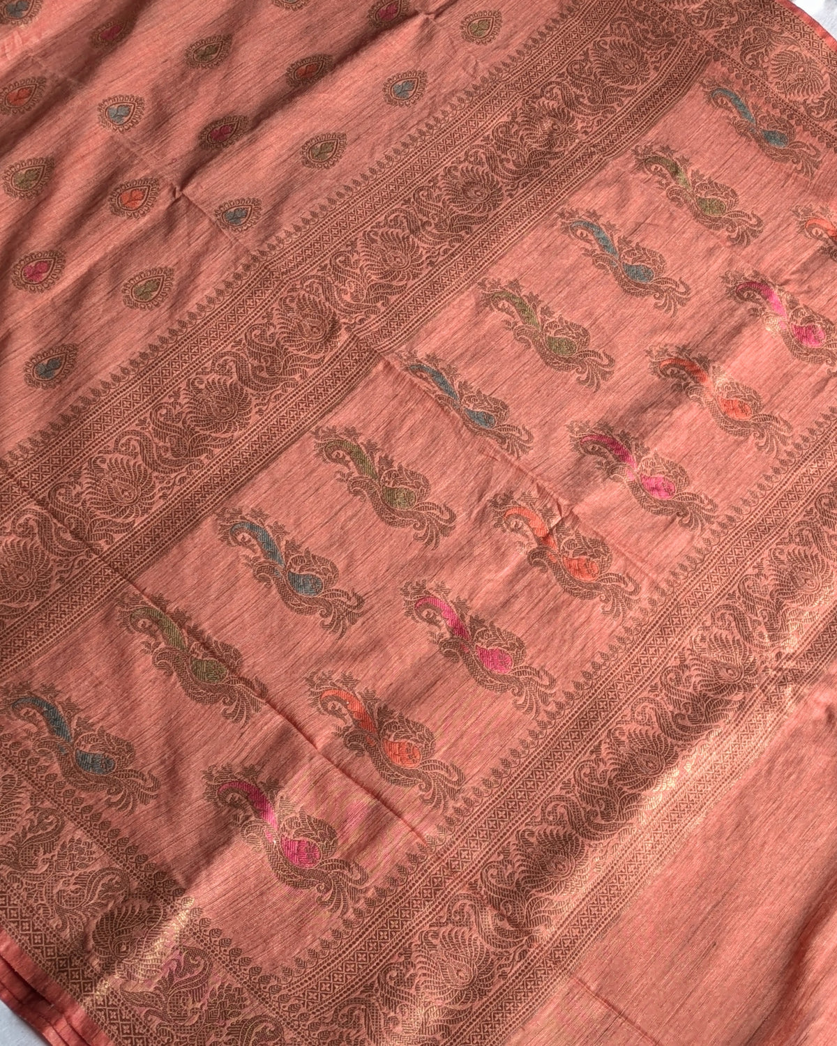 Banswara Silk Banarasi Orange