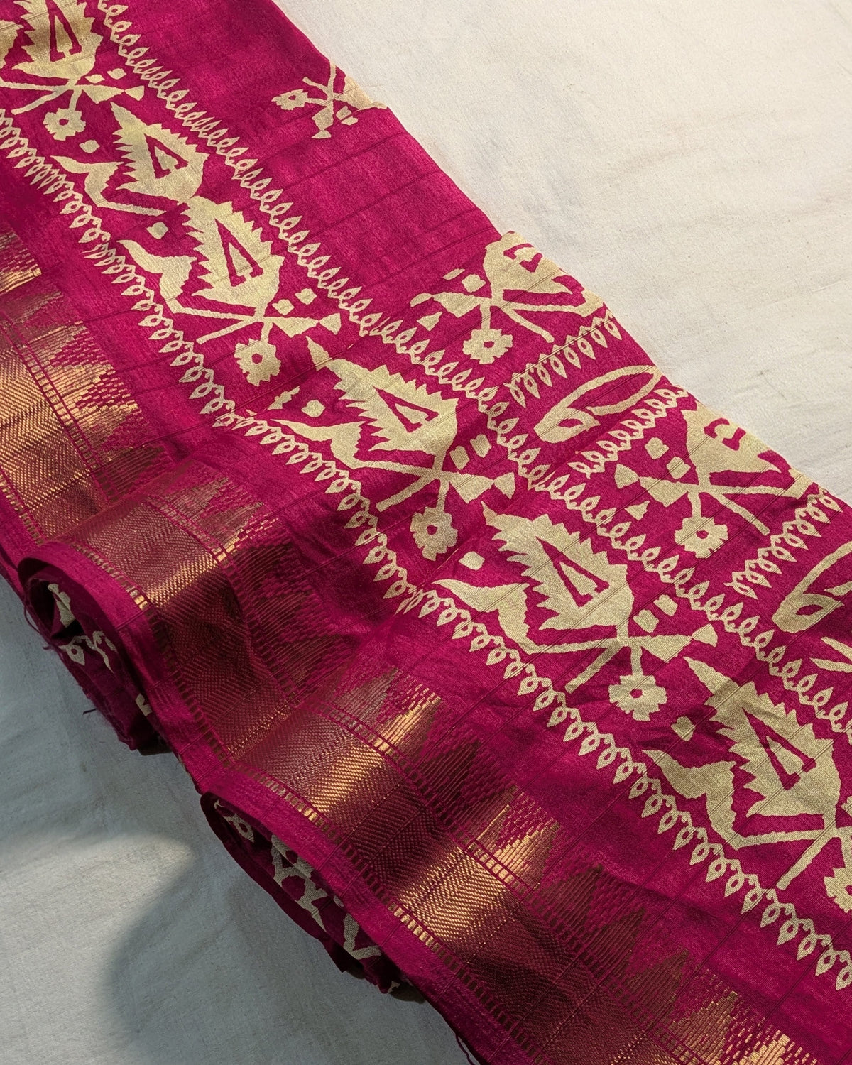 Bapta Replica with Blouse Piece Pink