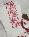 Cotton Jamdani Sari White